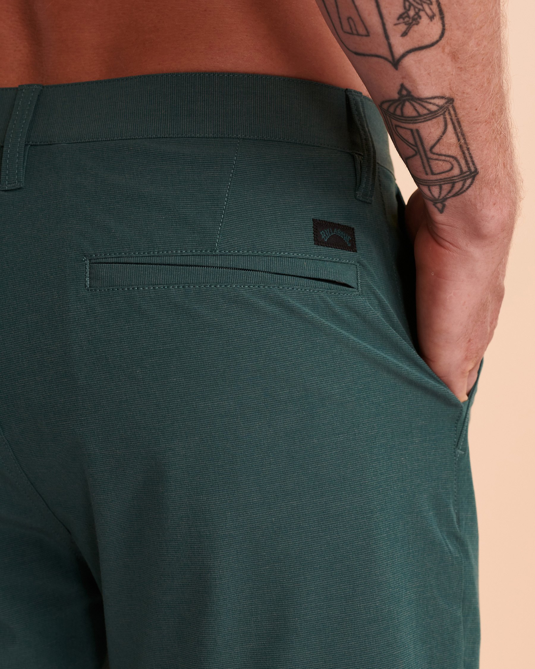 BILLABONG Short hybride CROSSFIRE Vert marin foncé ABYWS00109 - Voir3