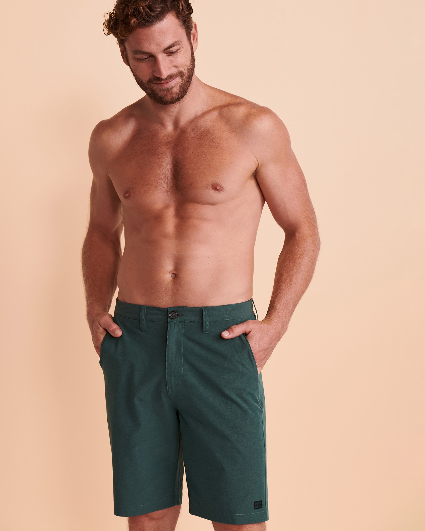 BILLABONG Short hybride CROSSFIRE Vert marin foncé ABYWS00109 - Voir4