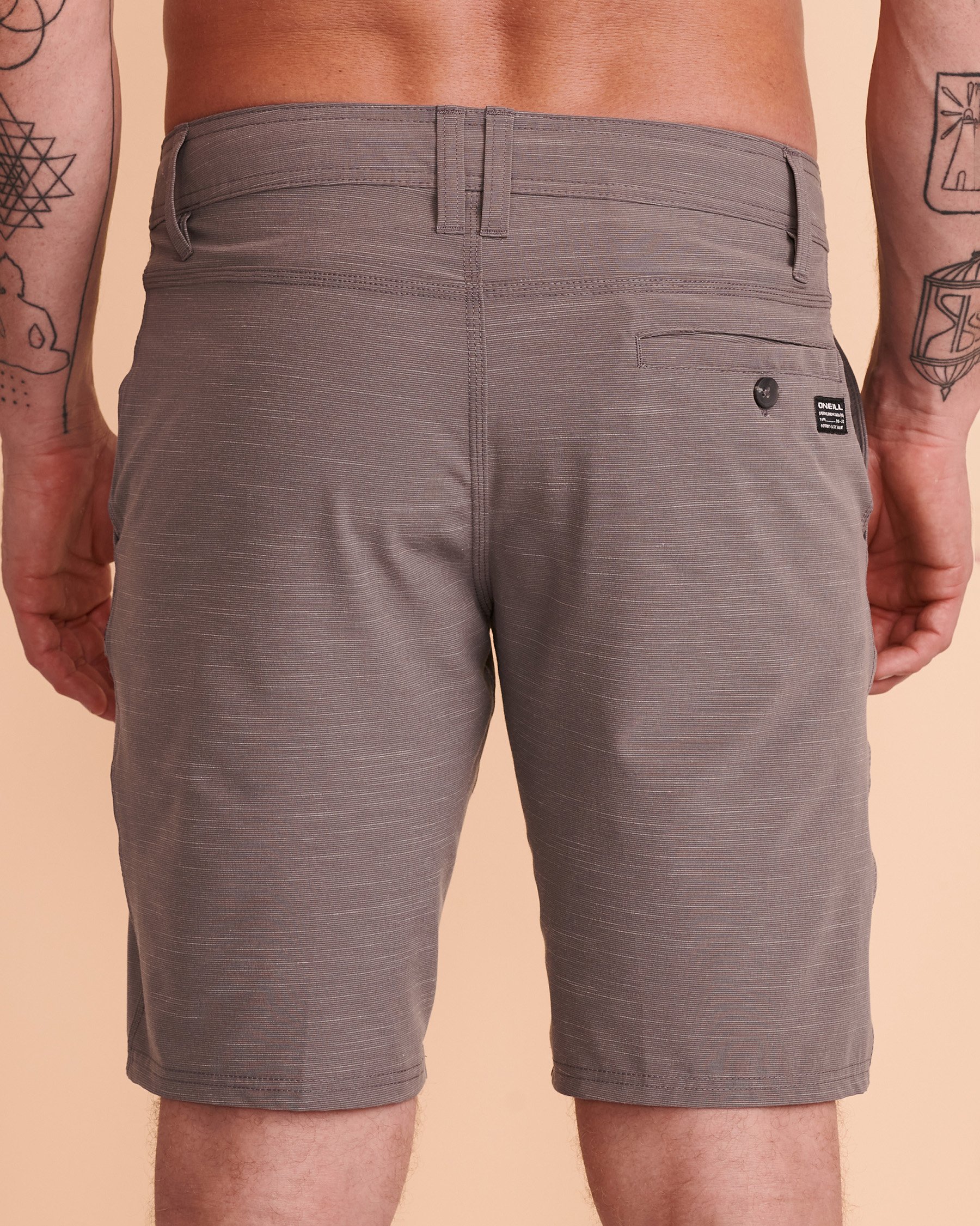 O'NEILL Short hybride LOCKED SLUB Gris SP018A025C - Voir2