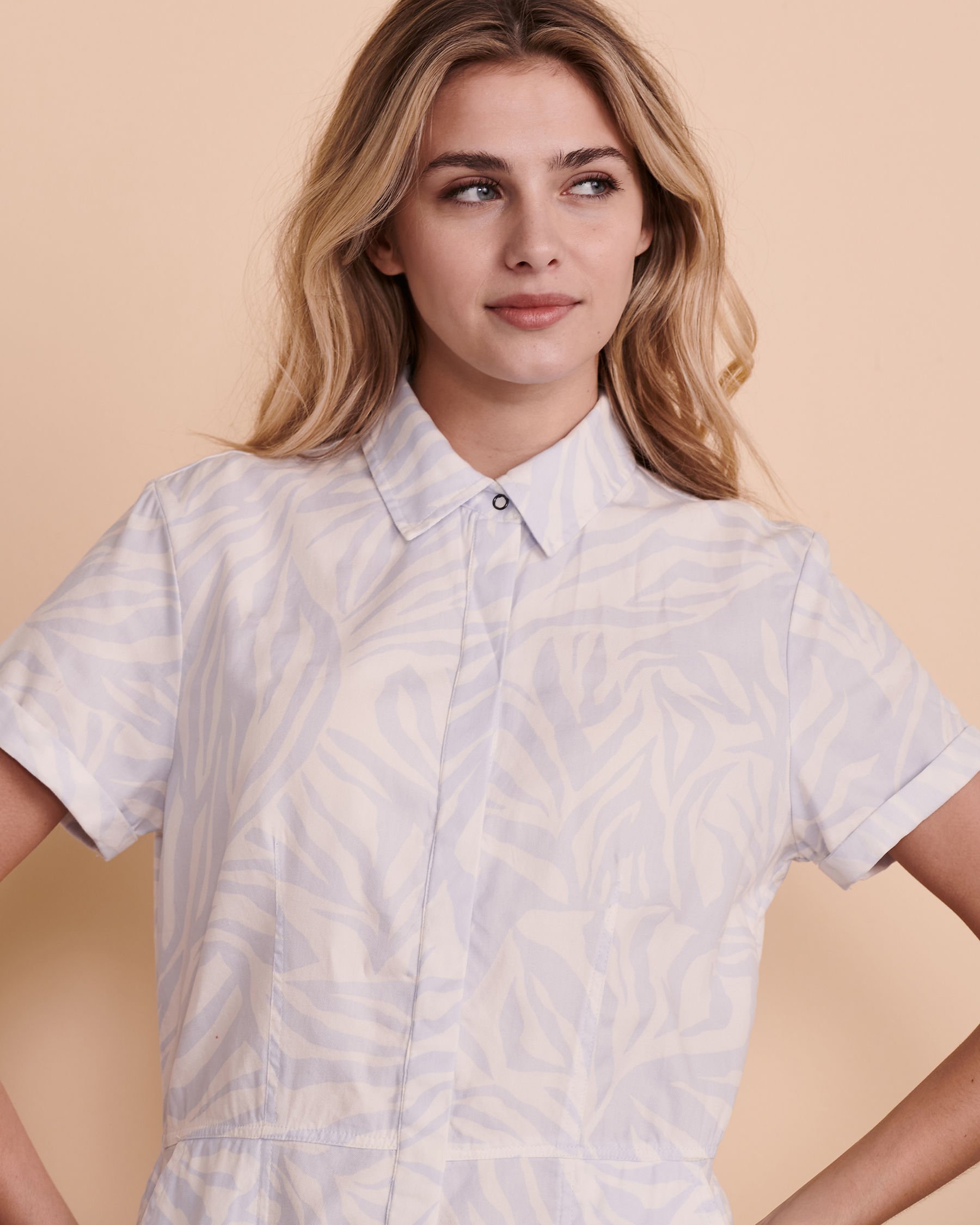 BILLABONG HEADS UP Romper Blue sky print ABJWD00248 - View5