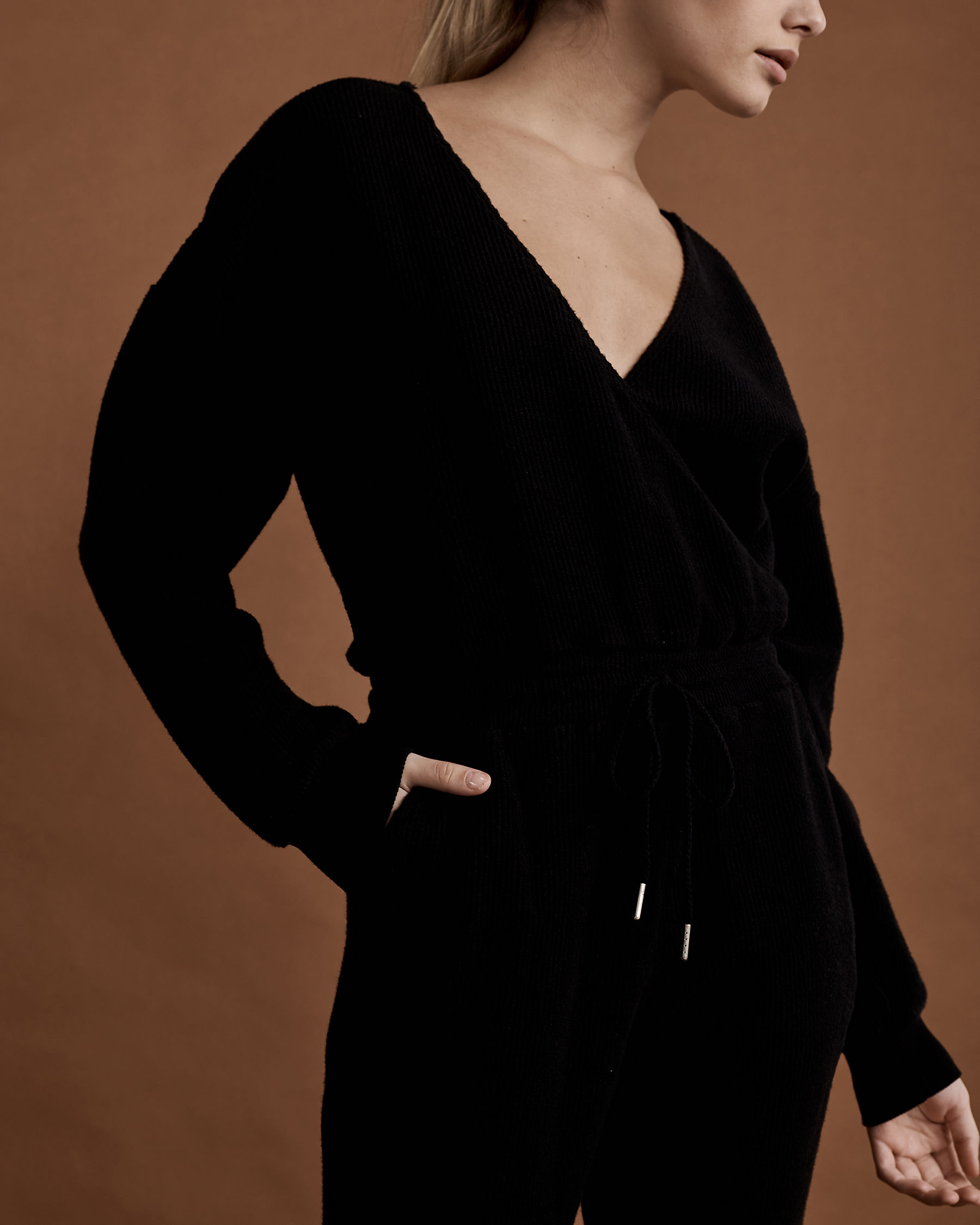L*SPACE COASTIN Jumpsuit Black COAJU21 - View1
