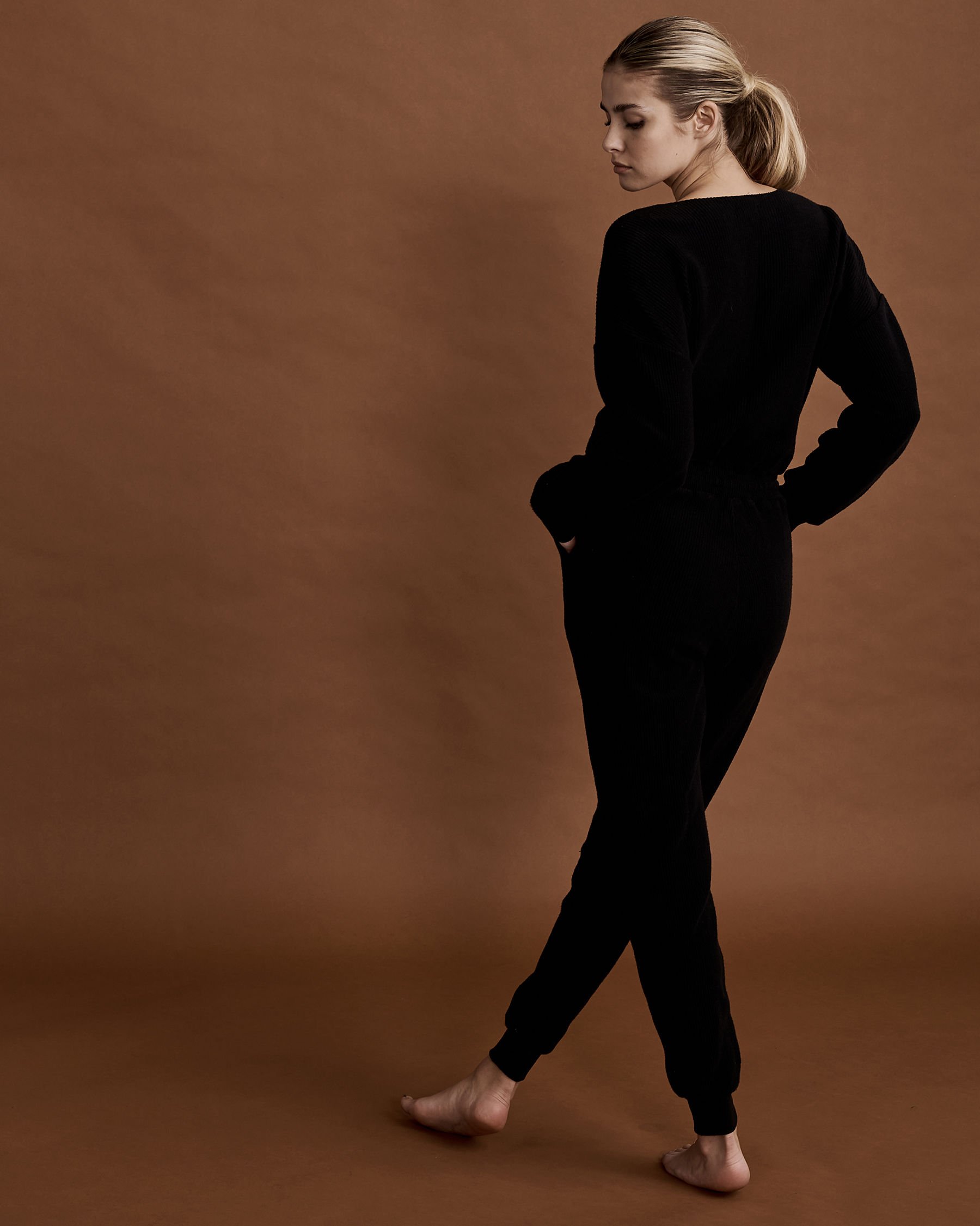 L*SPACE COASTIN Jumpsuit Black COAJU21 - View2