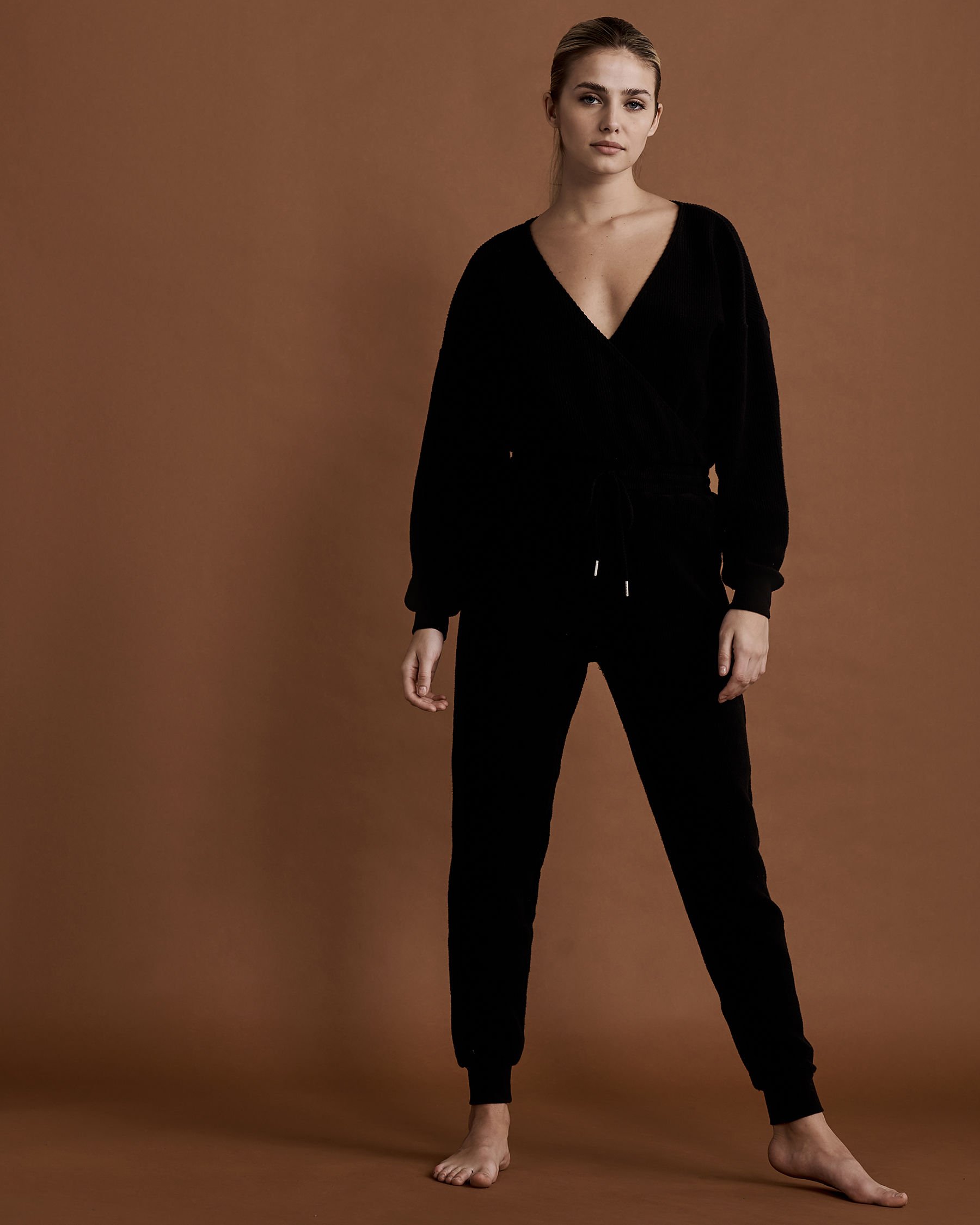 L*SPACE COASTIN Jumpsuit Black COAJU21 - View3