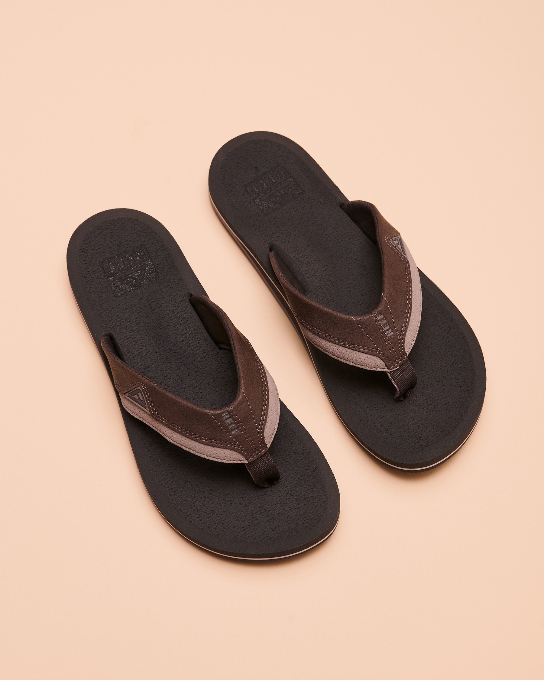 REEF Sandales CUSHION DAWN Black-brown CI3766 - Voir4