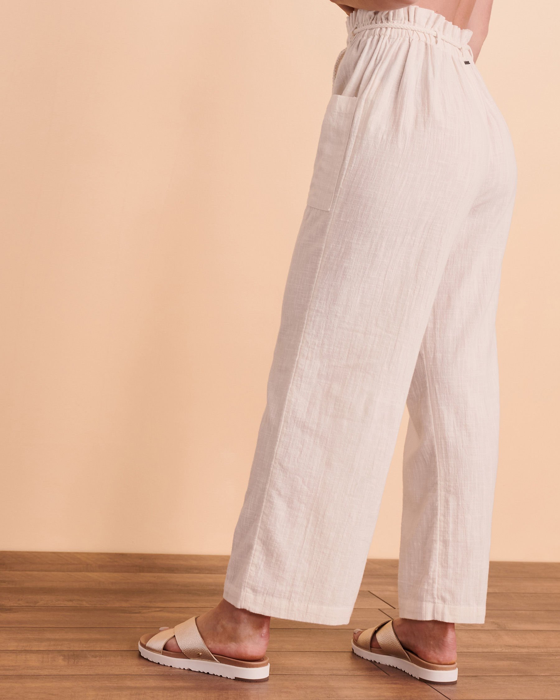 WANDER ON Pant White ABJX600154 - View2