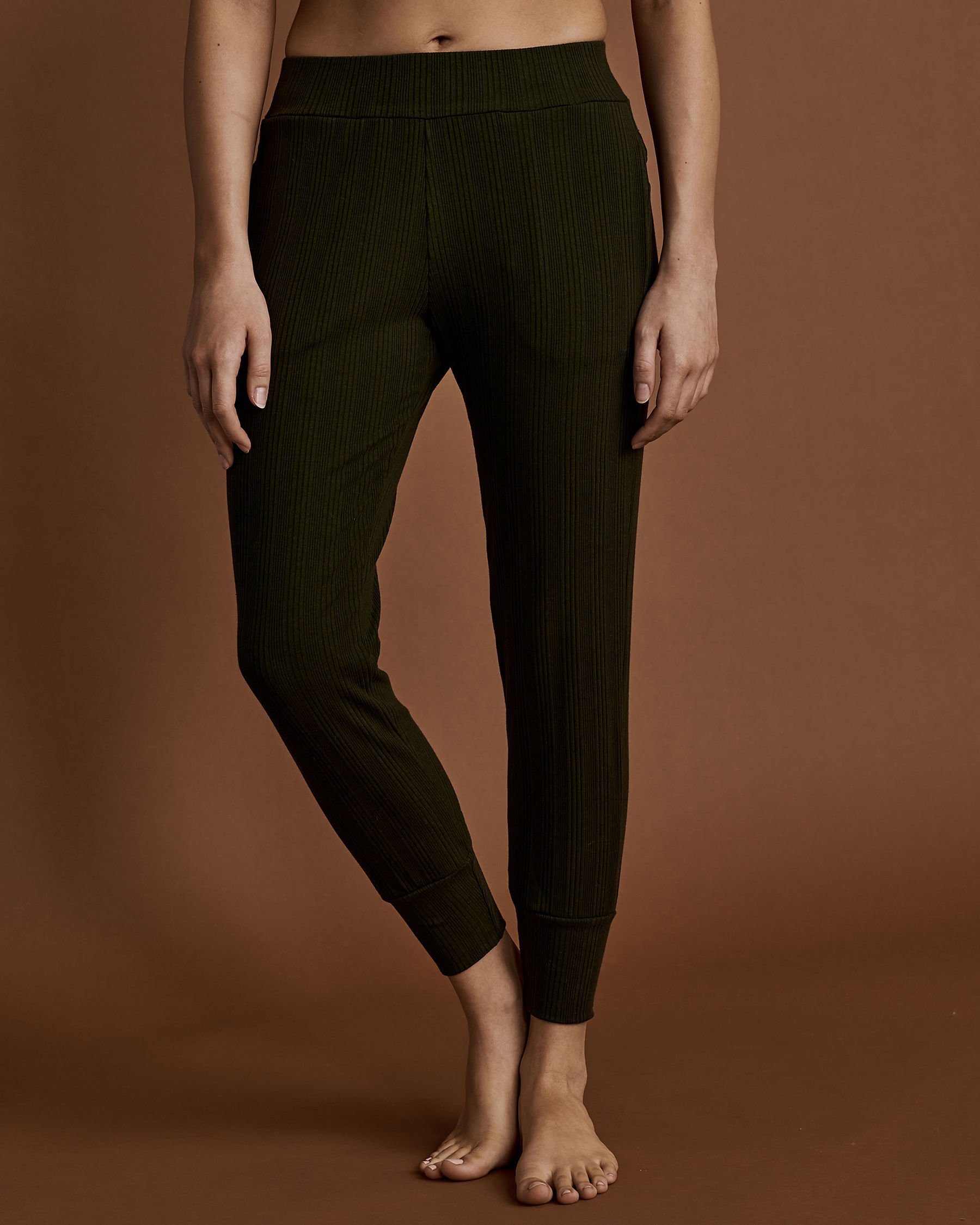 VITAMIN A Pant Forest rib 120P - View1