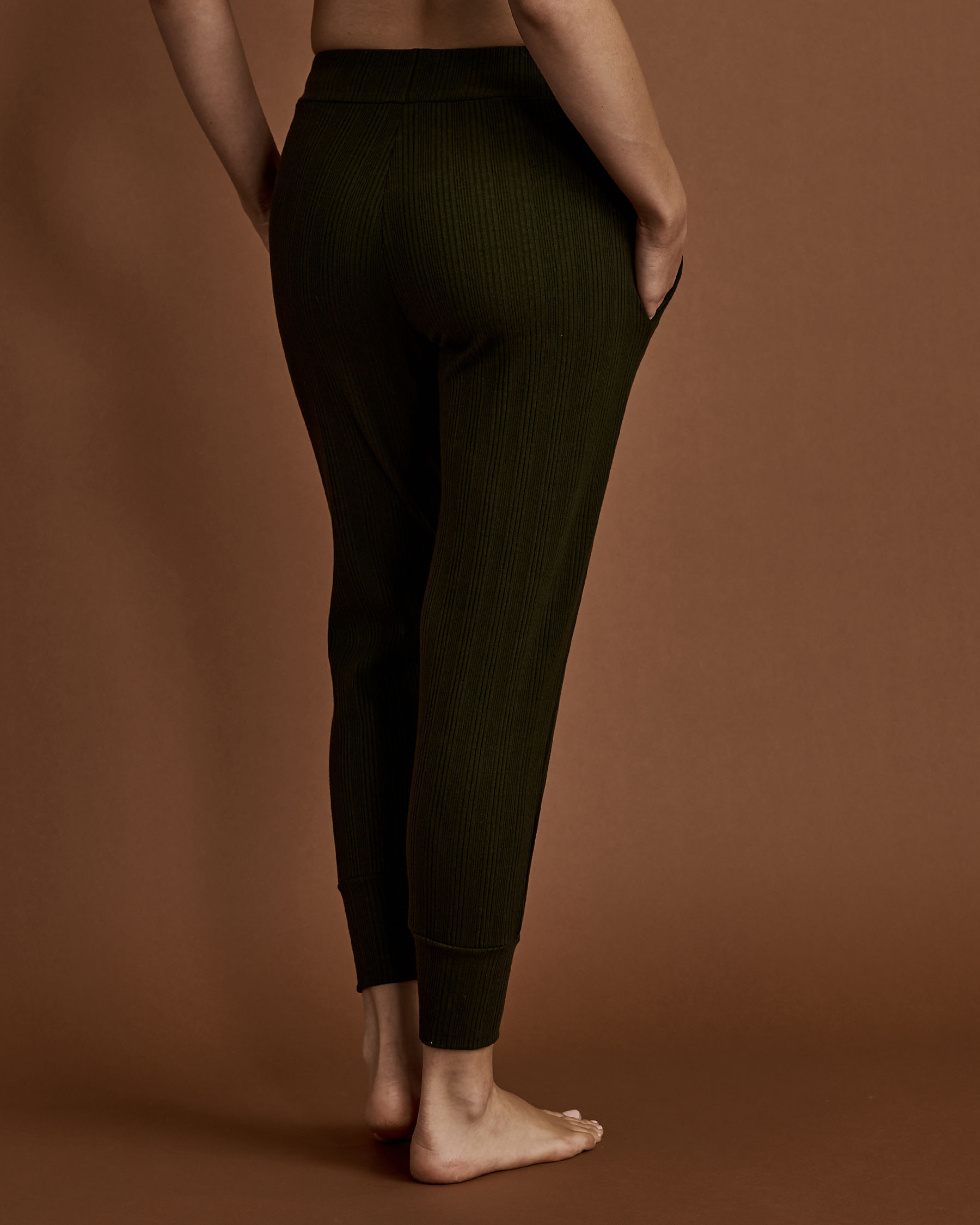 VITAMIN A Pant Forest rib 120P - View2