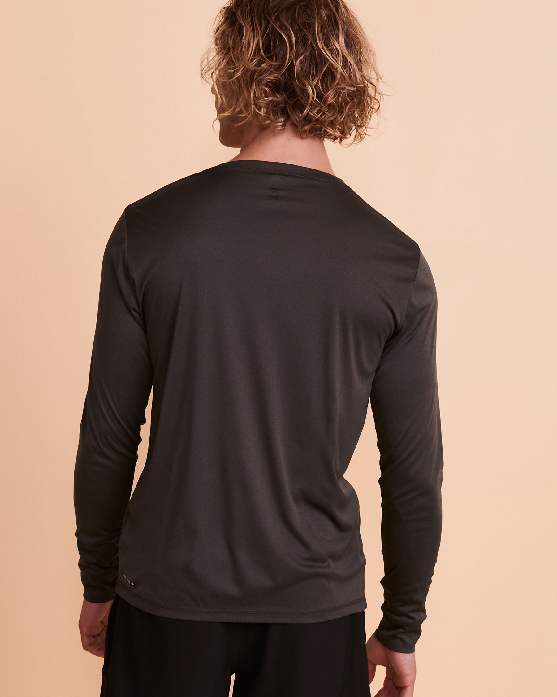 RIP CURL DAWN PATROL Long Sleeve Rashguard Charcoal WLU3QM - View2