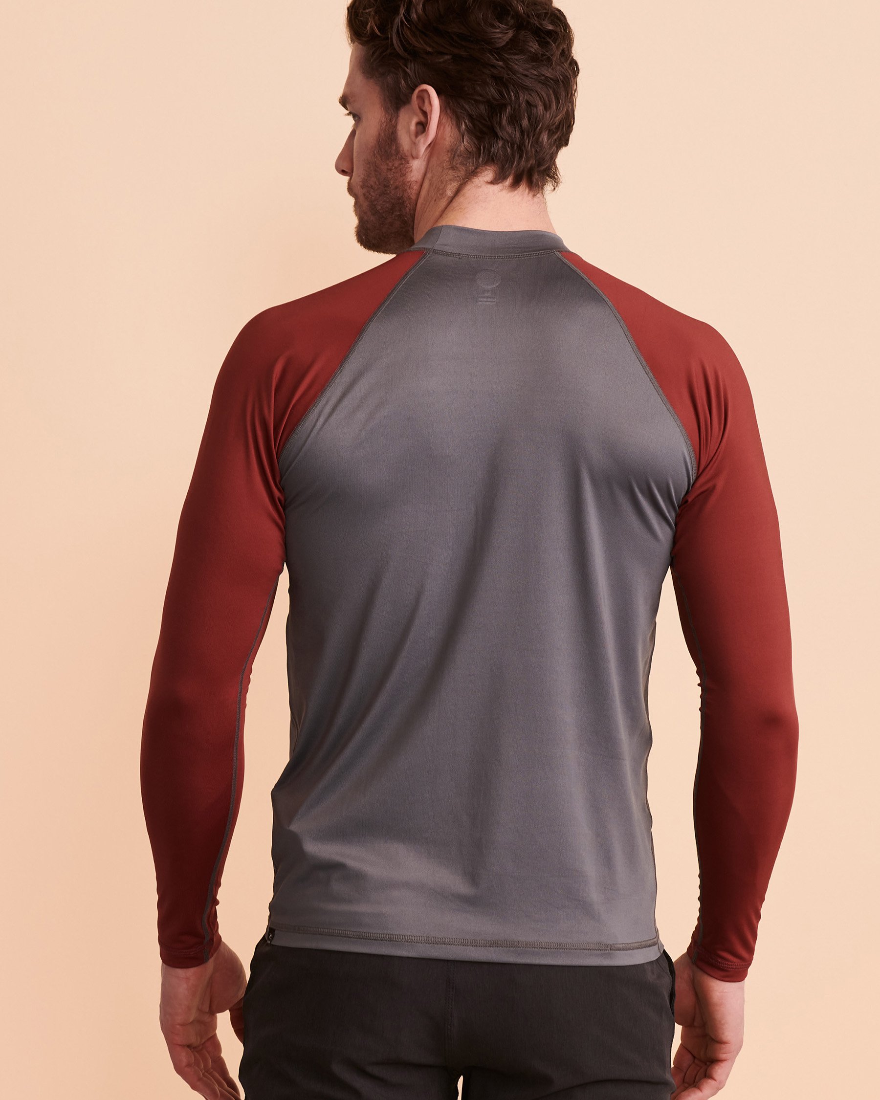 RIP CURL SHOCKWAVES Long Sleeve Rashguard Two tone WLY3MM - View2