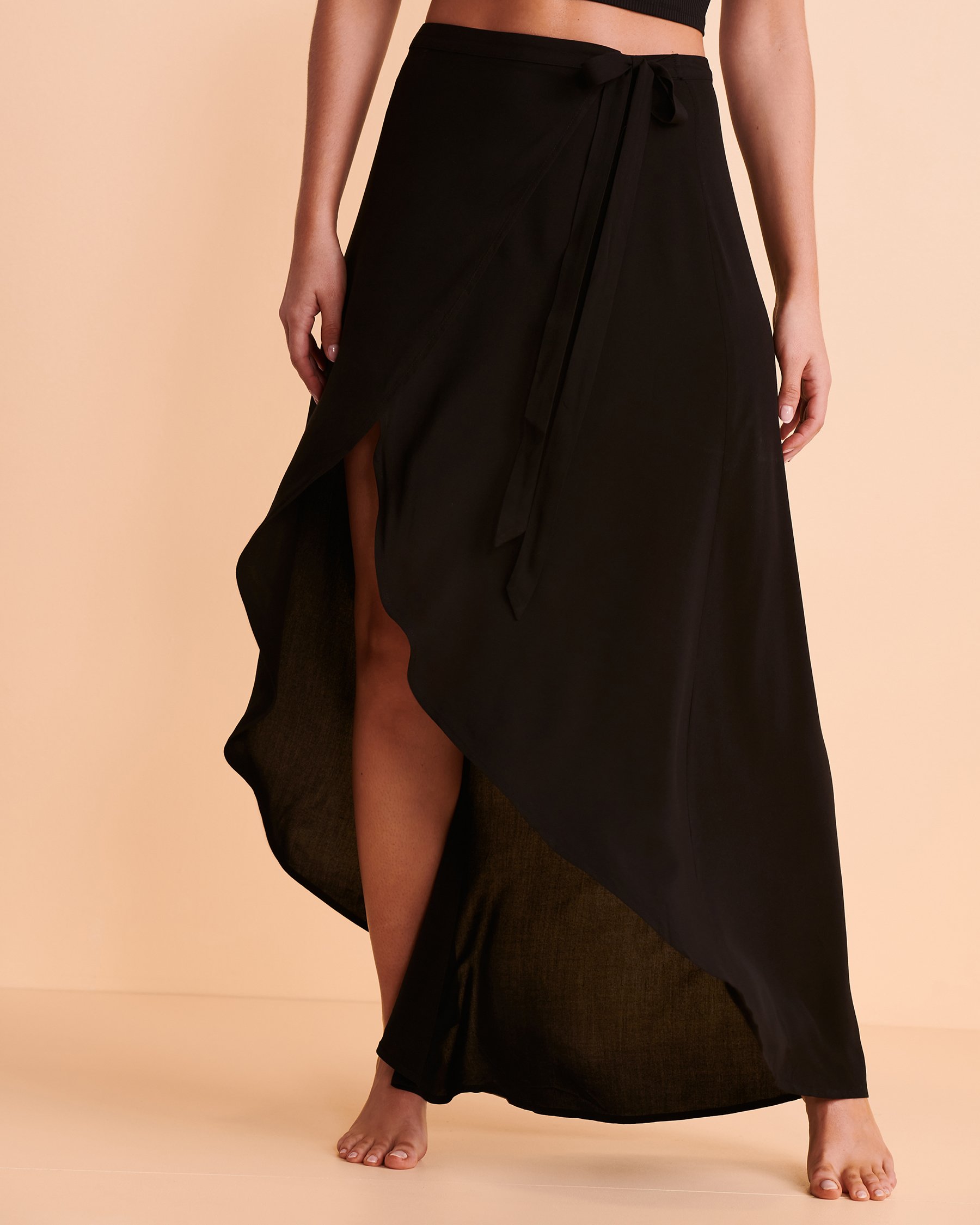 BODY GLOVE LENA Long Wrapped Skirt Black 39577640 - View3