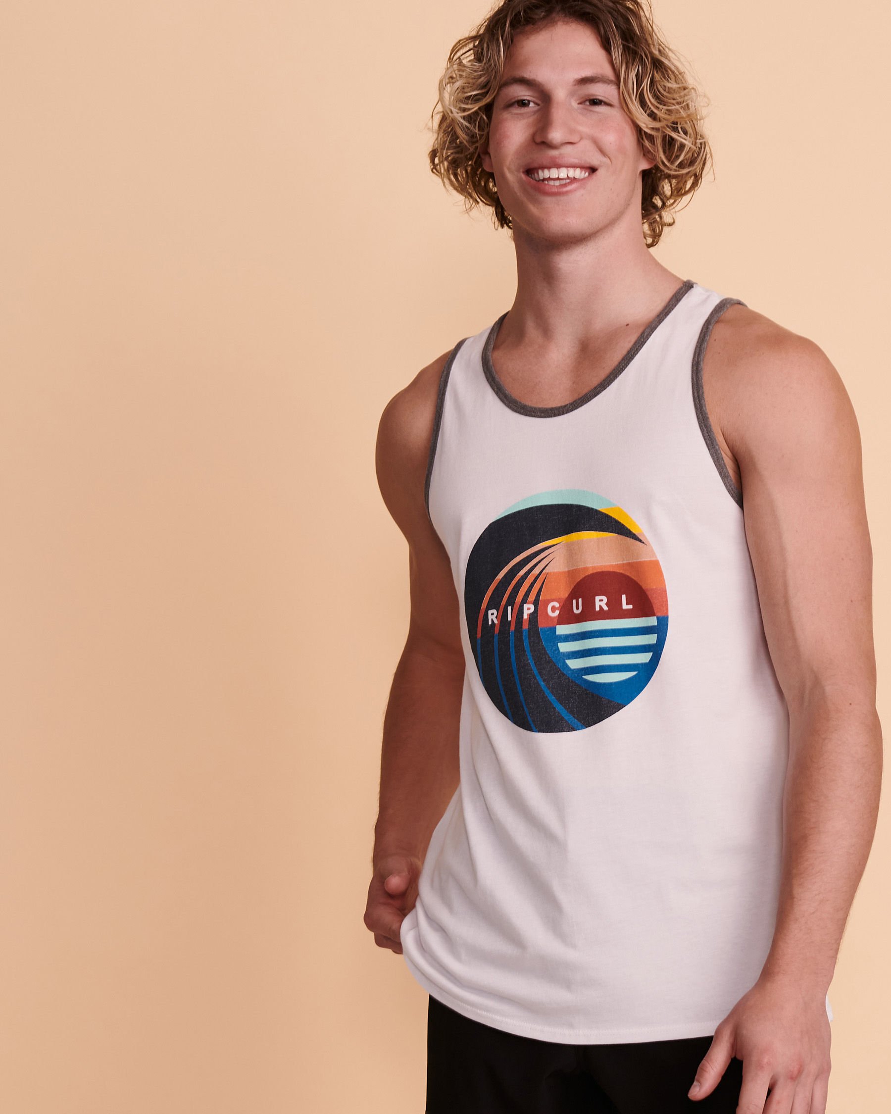 RIP CURL Camisole THE CURL Blanc CTE1X8 - View1
