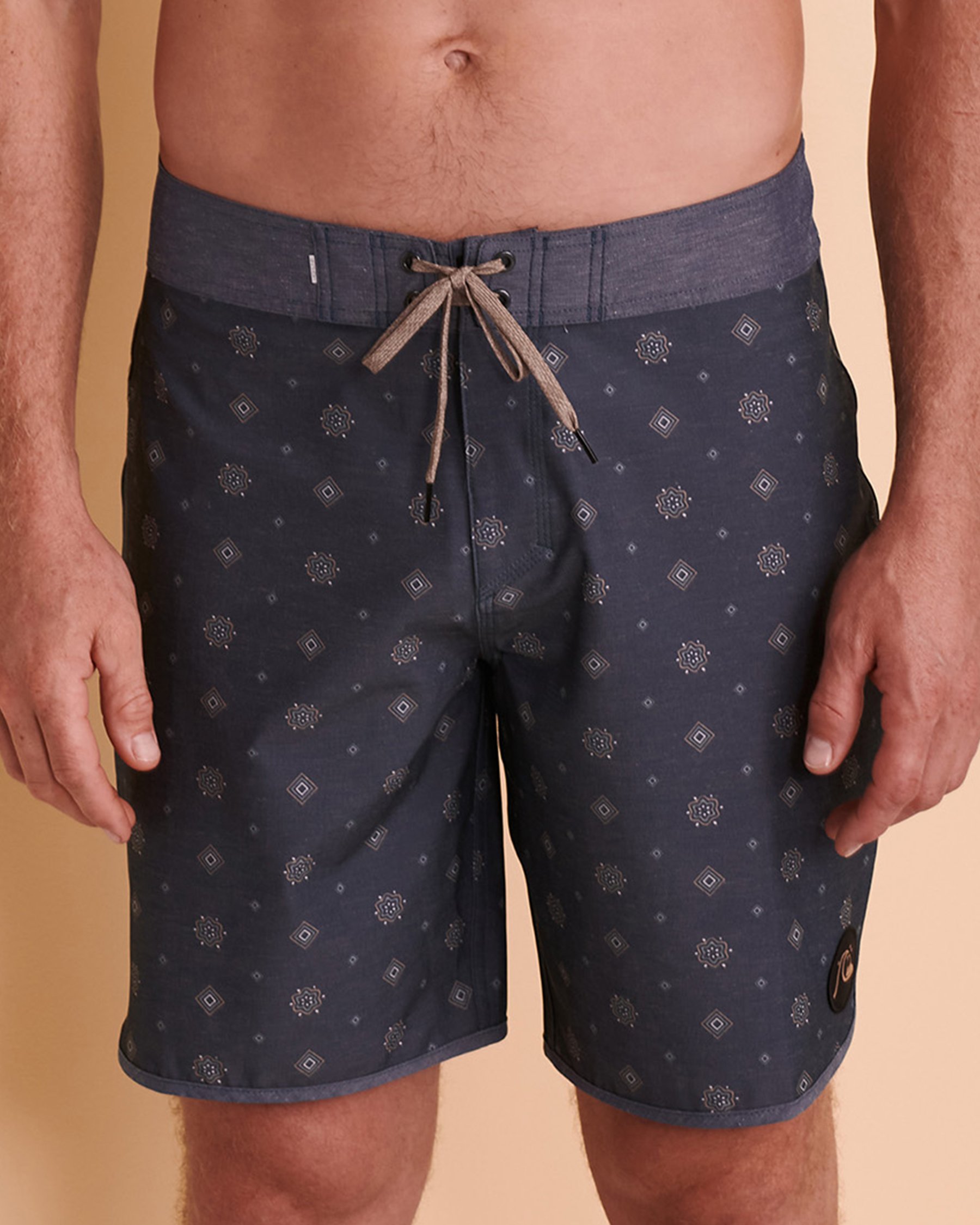 QUIKSILVER Maillot boardshort HEMPSTRETCH SCALLOP Imprimé bleu EQYBS04628 - Voir1