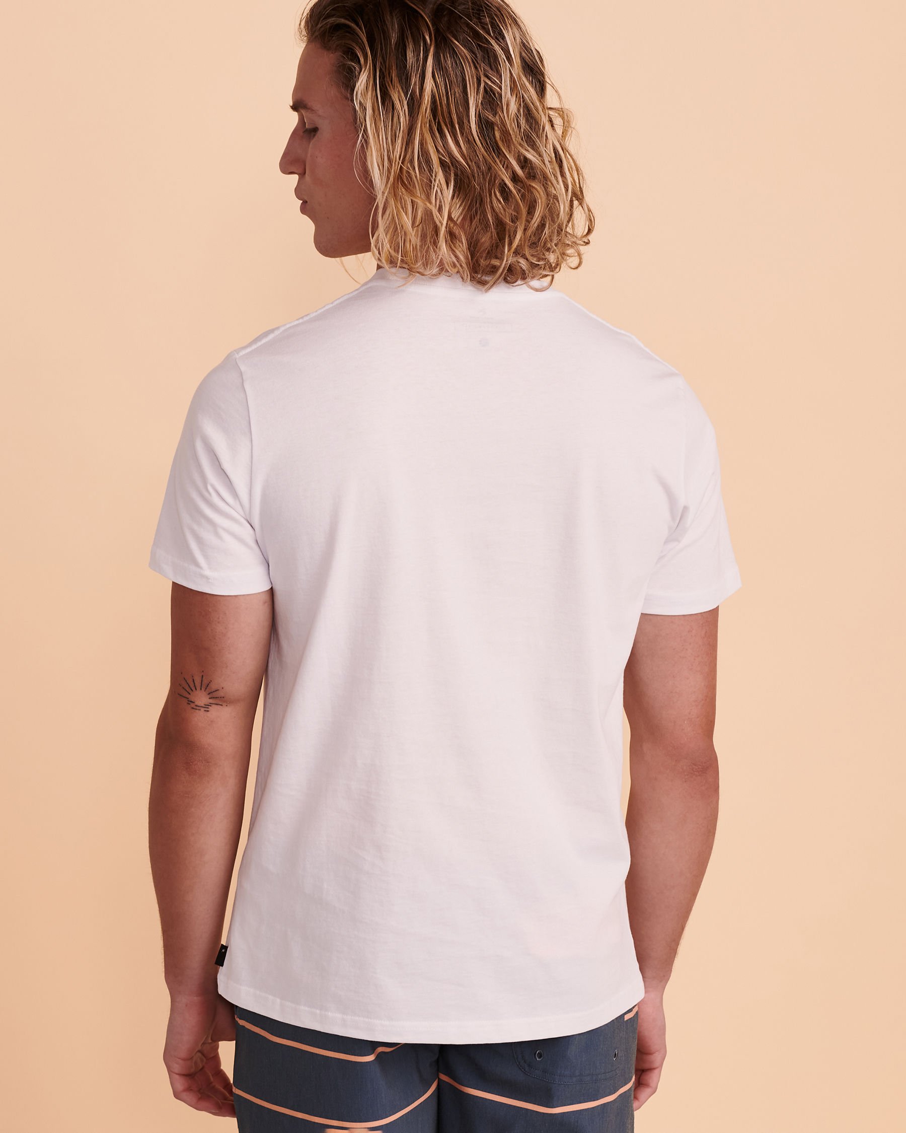 RIP CURL SURF REVIVAL HEY MUMA T-shirt White CTERP9 - View2