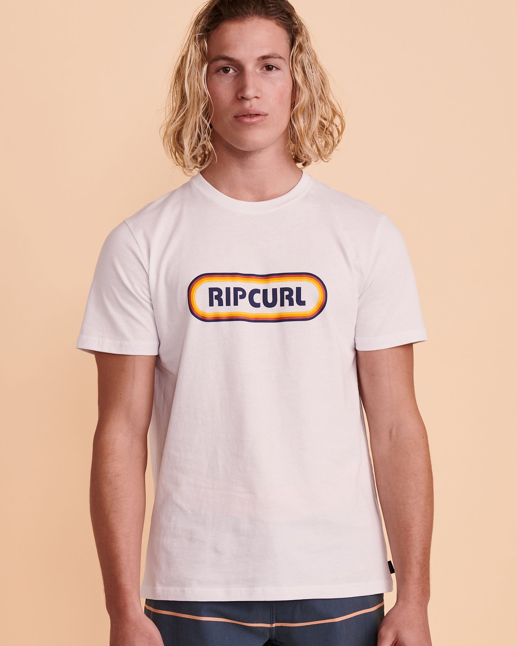 RIP CURL SURF REVIVAL HEY MUMA T-shirt White CTERP9 - View3