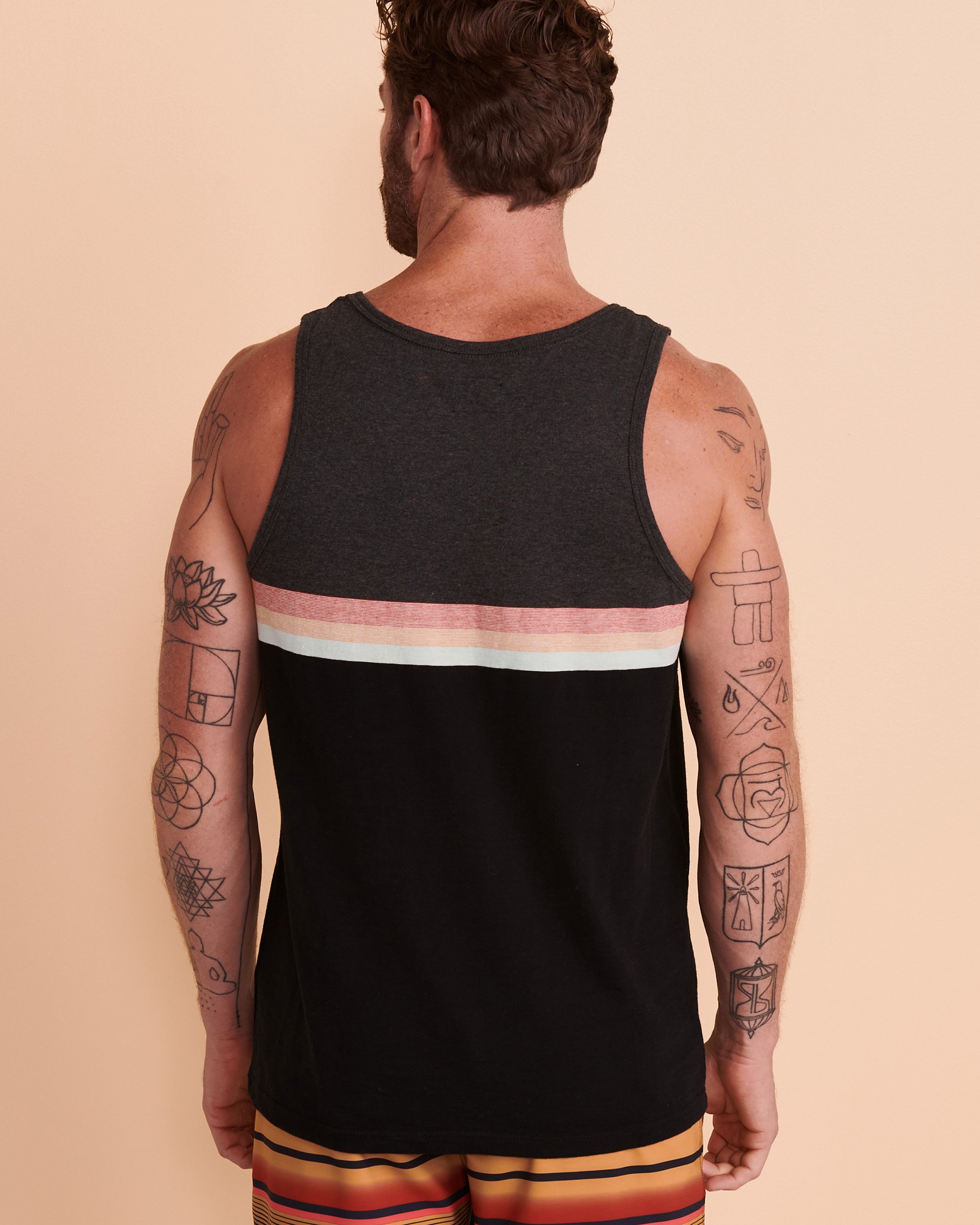 RIP CURL Camisole SURF REVIVAL WAVE Noir CTEAJ8 - Voir2