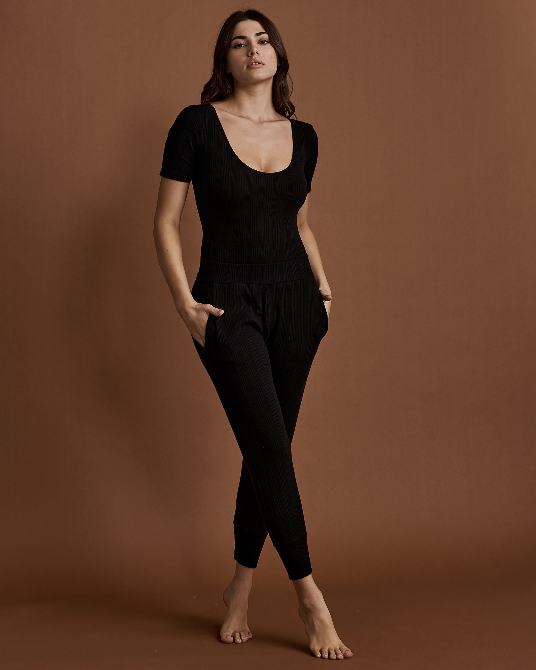VITAMIN A Bodysuit Black 120BST - View4