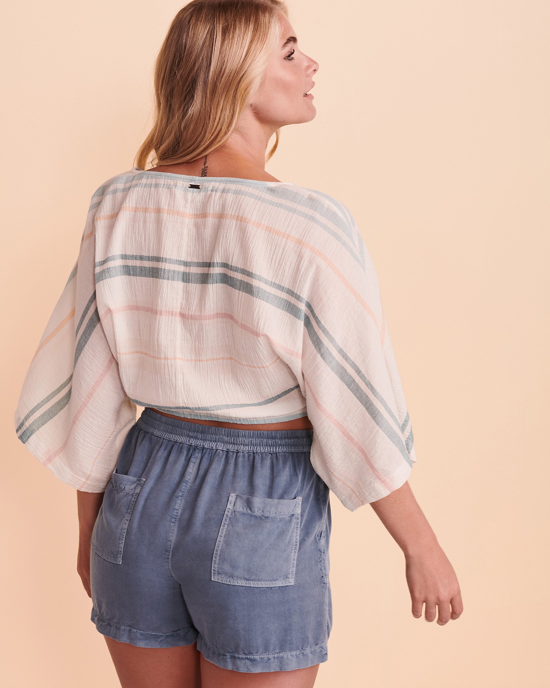 O'NEILL Chandail manches chauve-souris DOTTIE STRIPE Rayures FA1404019 - Voir2