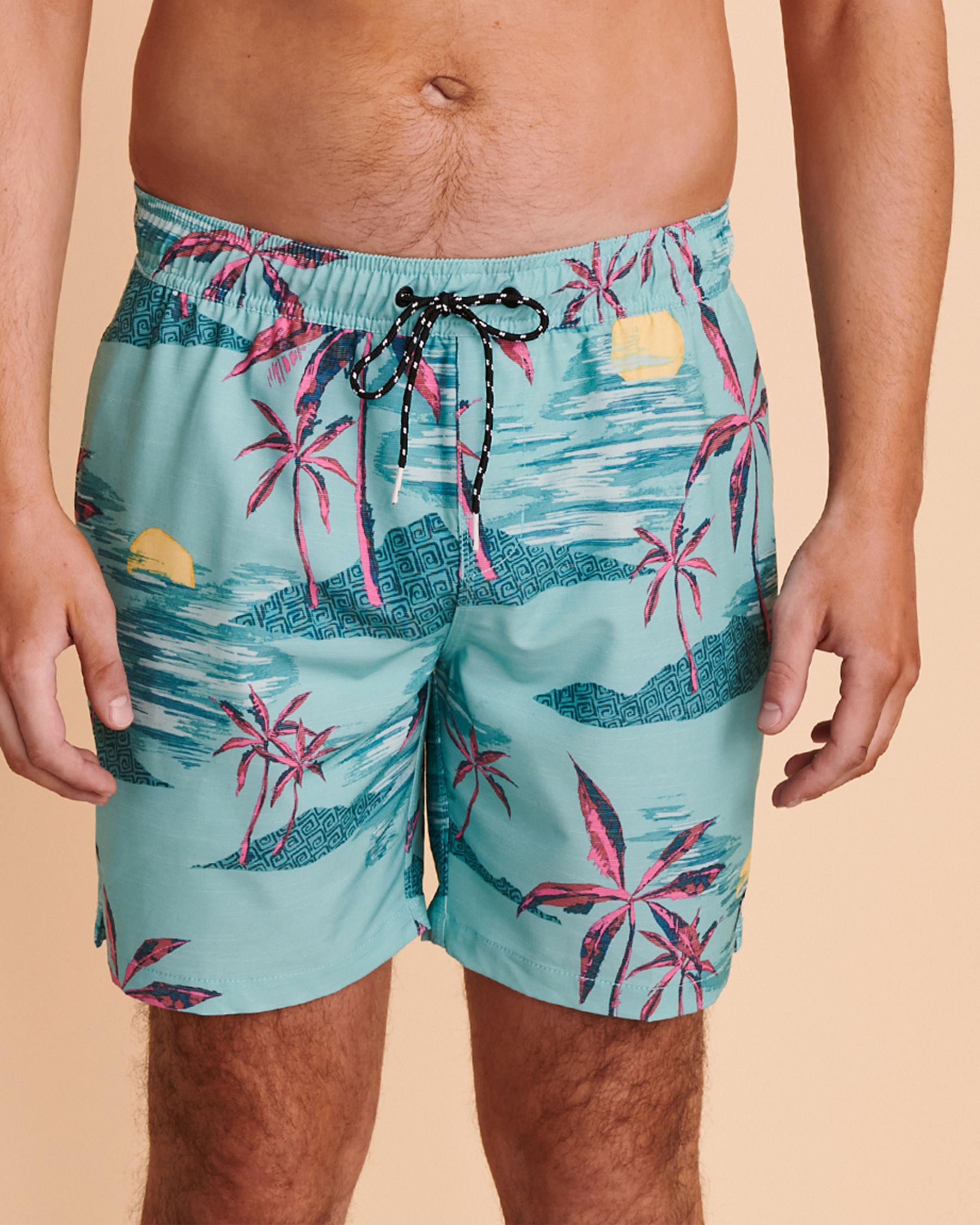 BILLABONG SUNDAYS LAYBACK Volley Swimsuit Summer print M1803BSB - View1