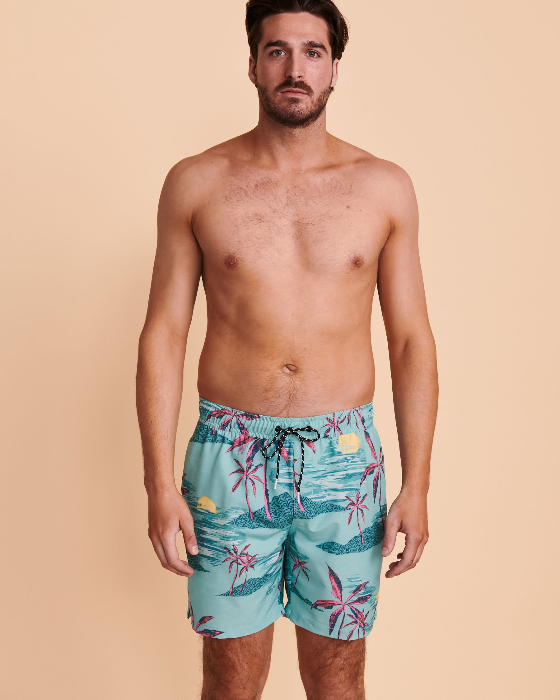 BILLABONG SUNDAYS LAYBACK Volley Swimsuit Summer print M1803BSB - View4