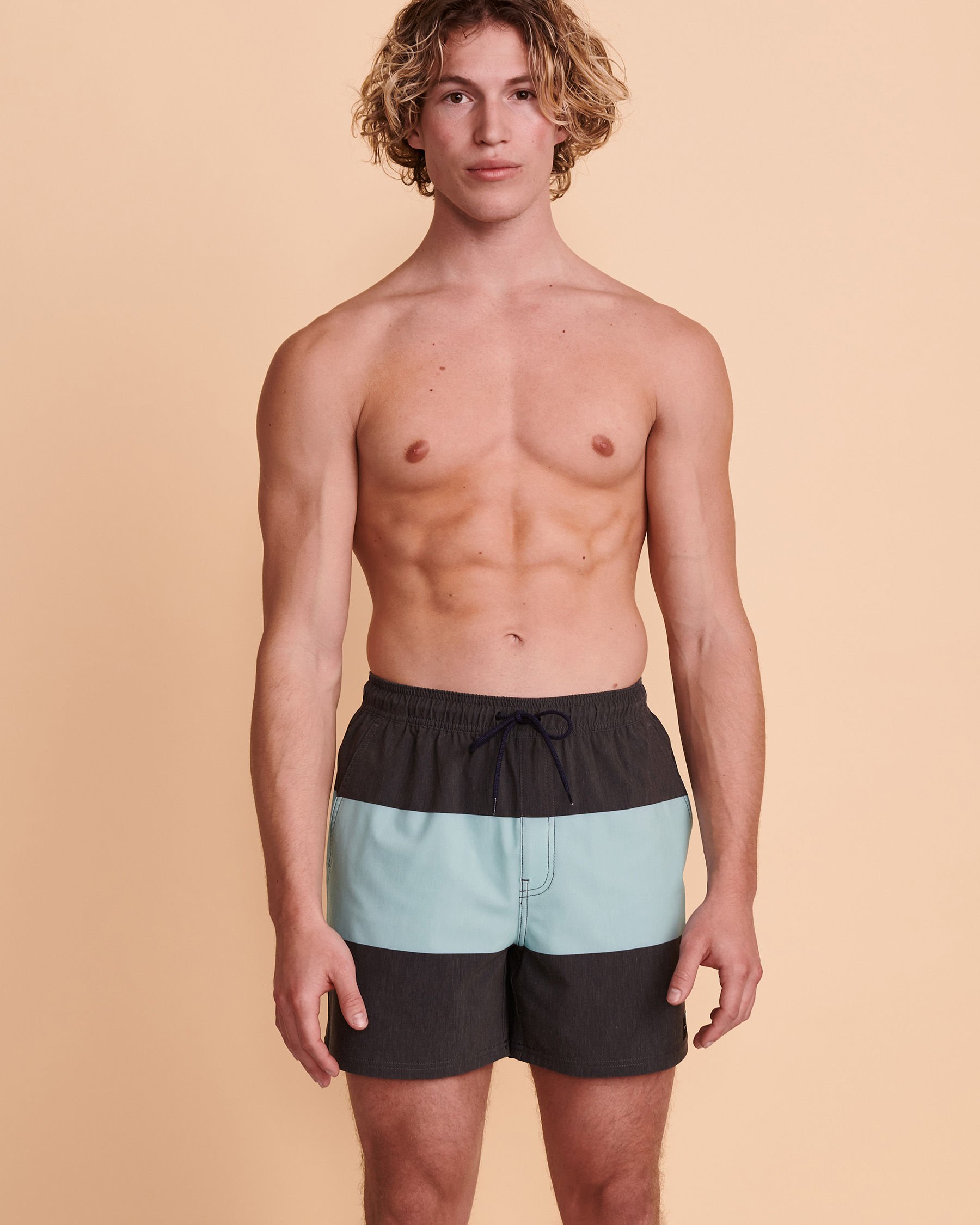 RIP CURL DIVIDE Volley Swimsuit Colorblock CBORP9 - View5