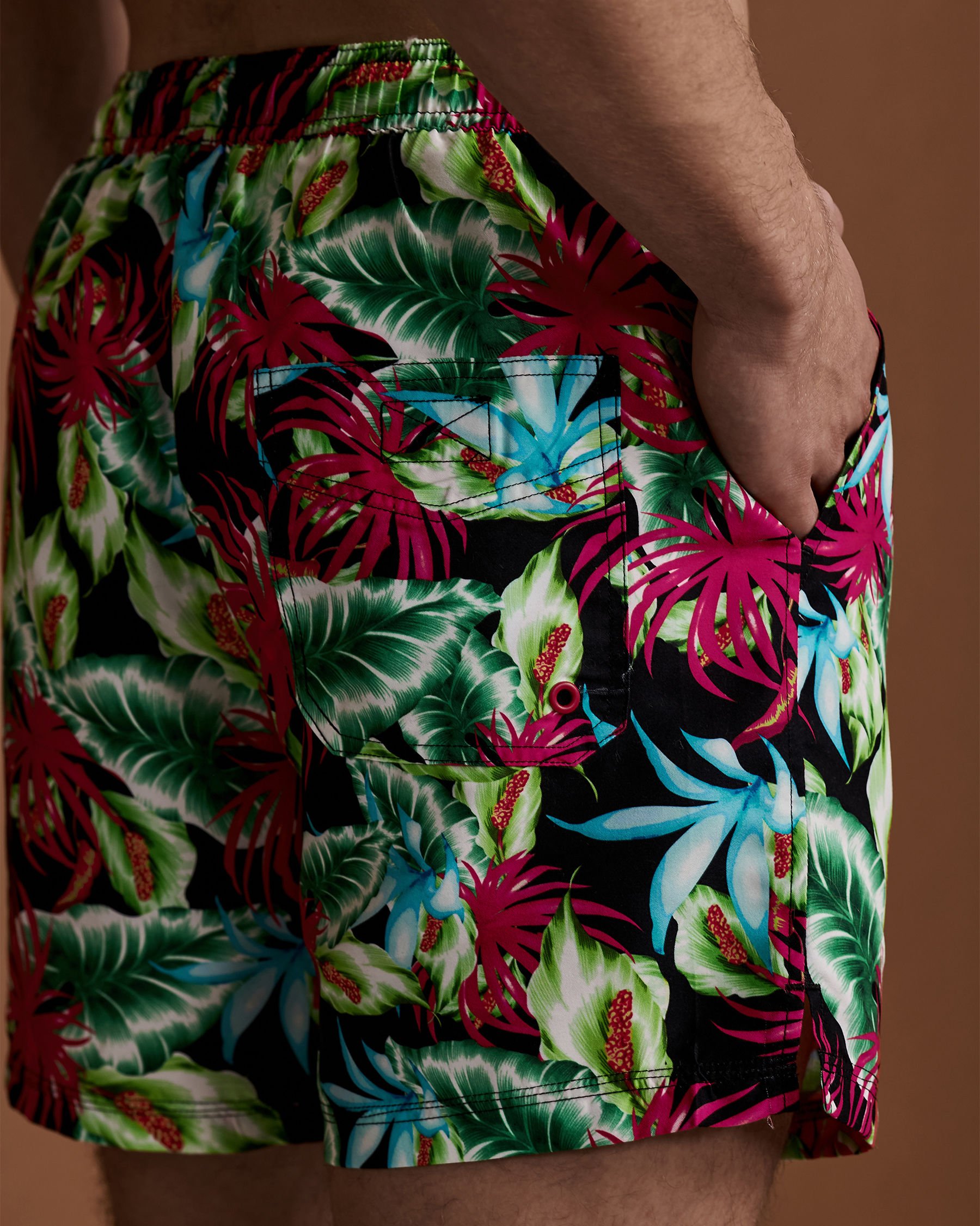 GUESS EXOTIC FLOWER Volley Swimsuit Flowers F1GT02 WO05V - View2