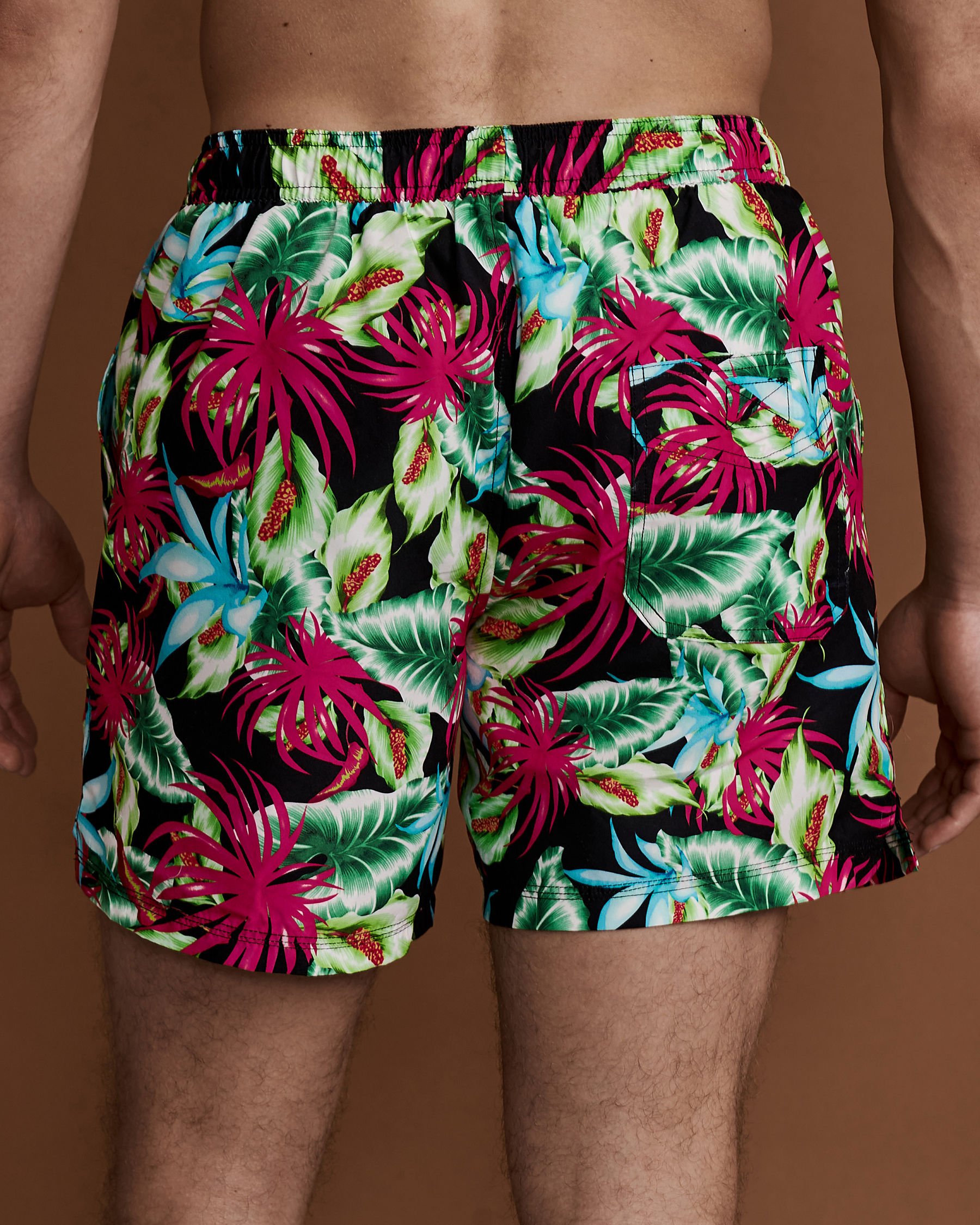 GUESS EXOTIC FLOWER Volley Swimsuit Flowers F1GT02 WO05V - View3