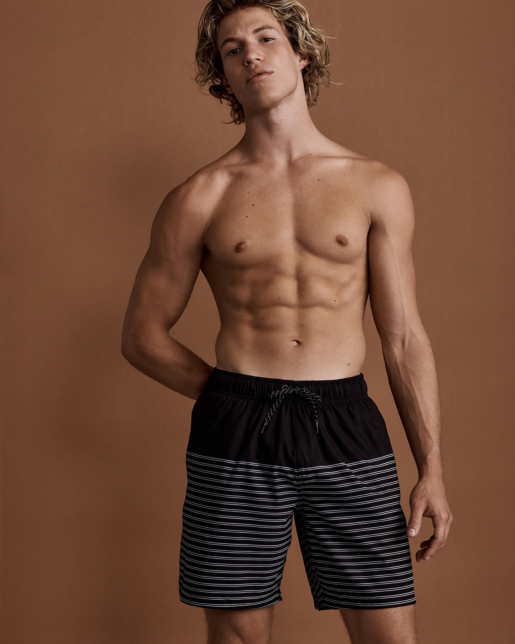 BLACK BULL APPAREL Maillot volley NOLAN Rayures 3901-1009 - Voir4