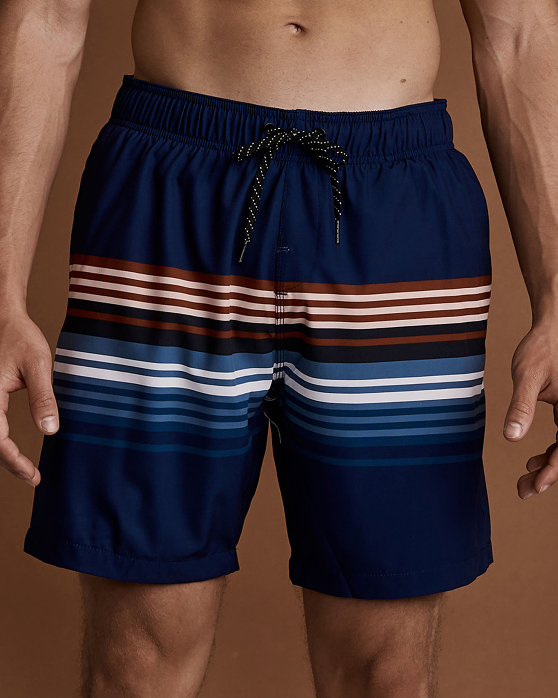 BLACK BULL APPAREL Maillot volley NOLAN Rayures multiples 3901-1011 - Voir1