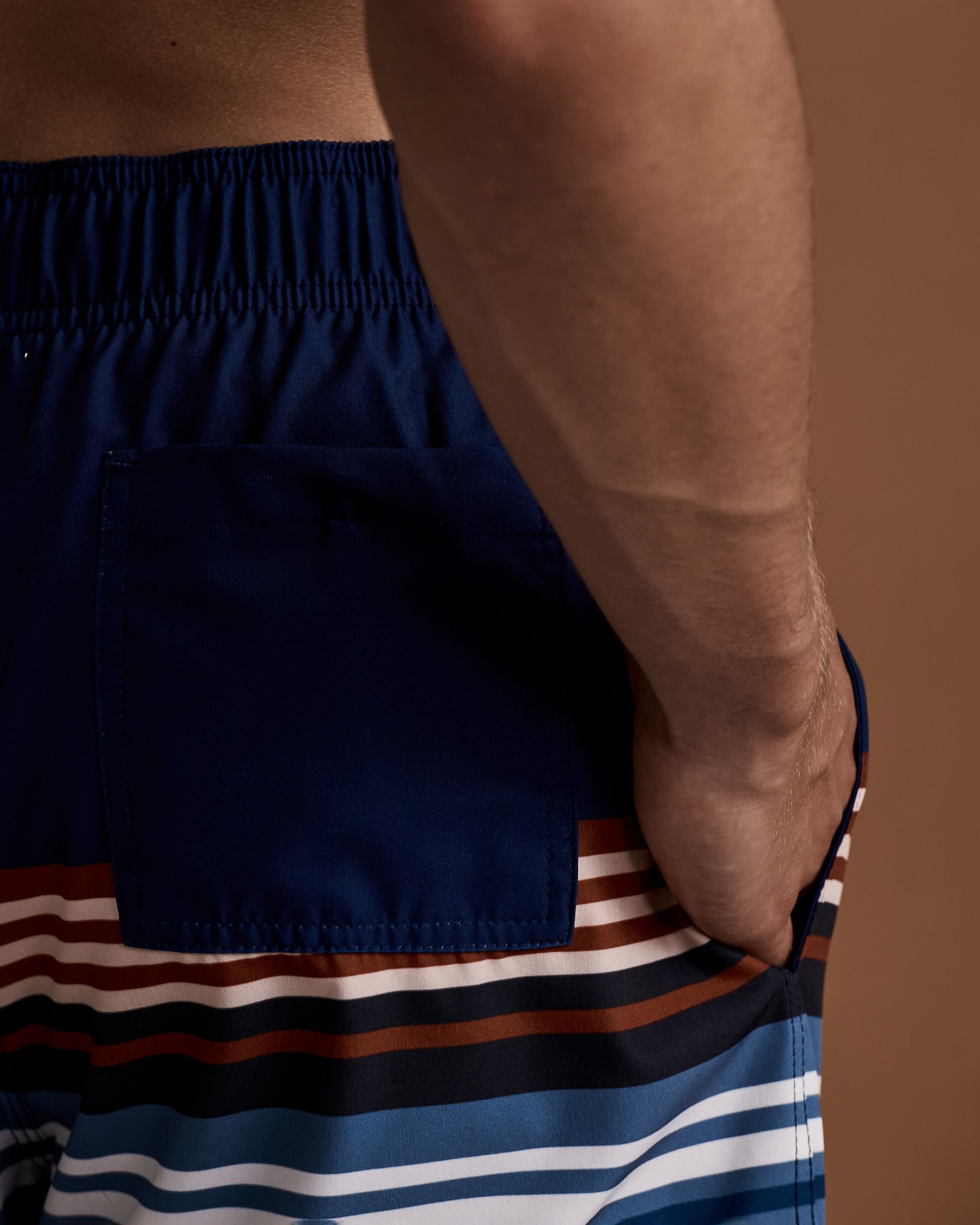 BLACK BULL APPAREL Maillot volley NOLAN Rayures multiples 3901-1011 - Voir2