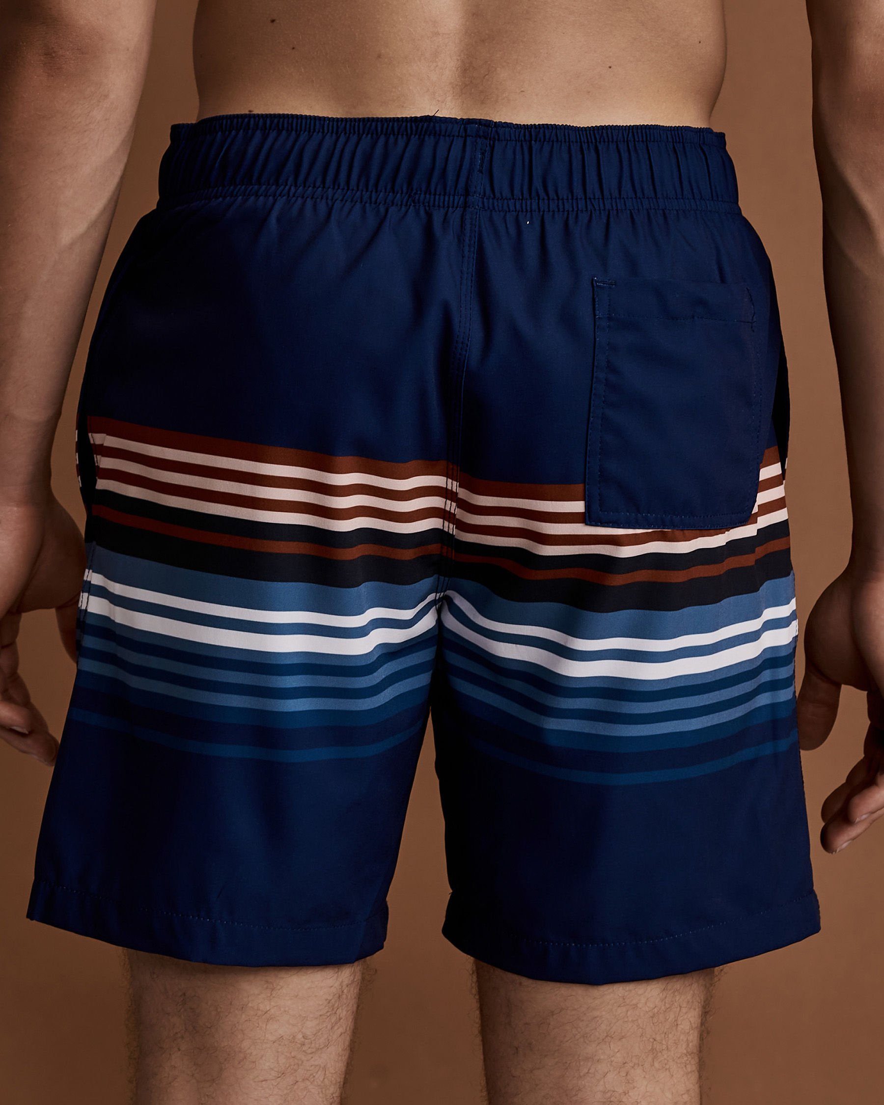 BLACK BULL APPAREL Maillot volley NOLAN Rayures multiples 3901-1011 - Voir3