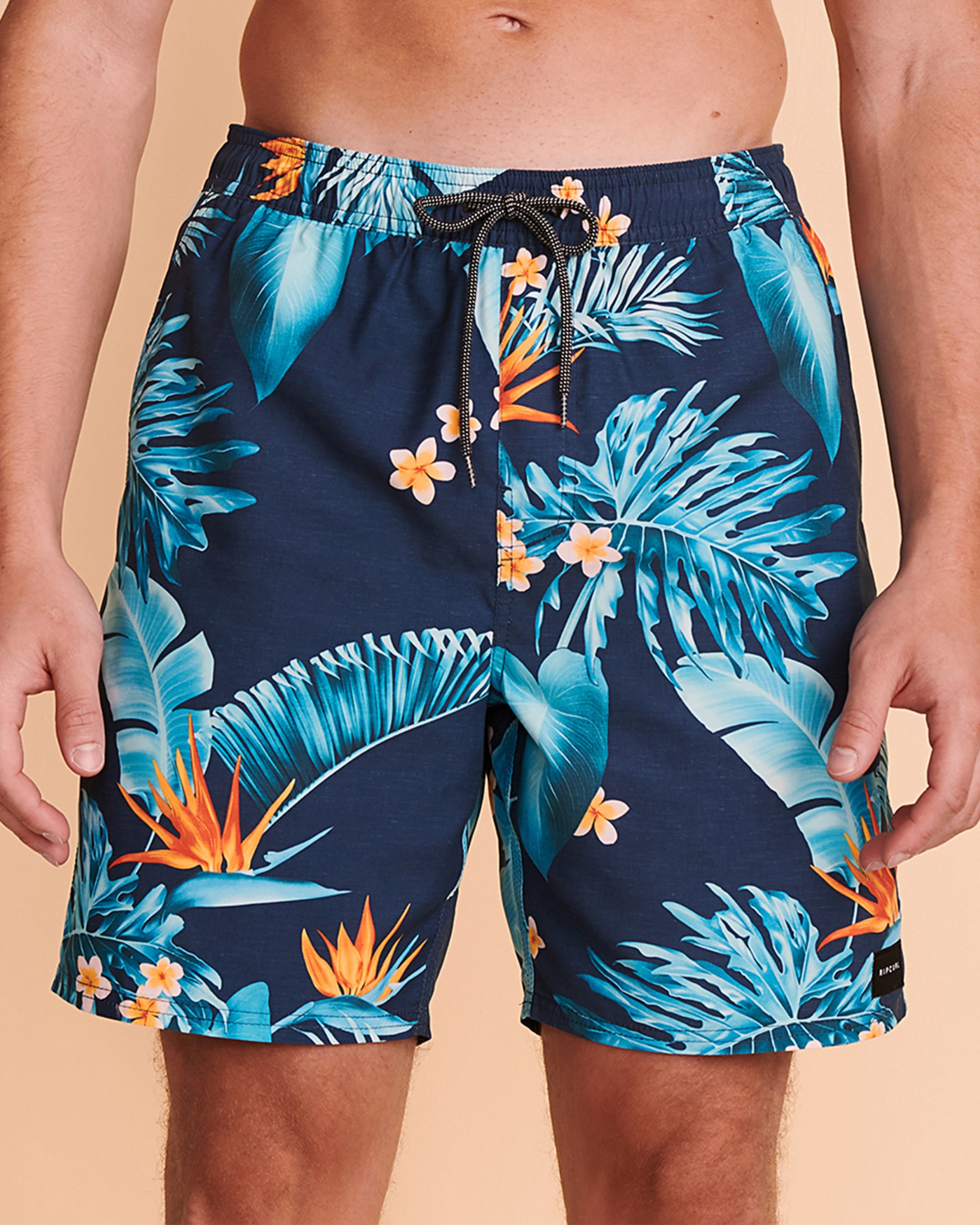 RIP CURL COVE Volley Swimsuit Navy tropic CBO3G8 - View1
