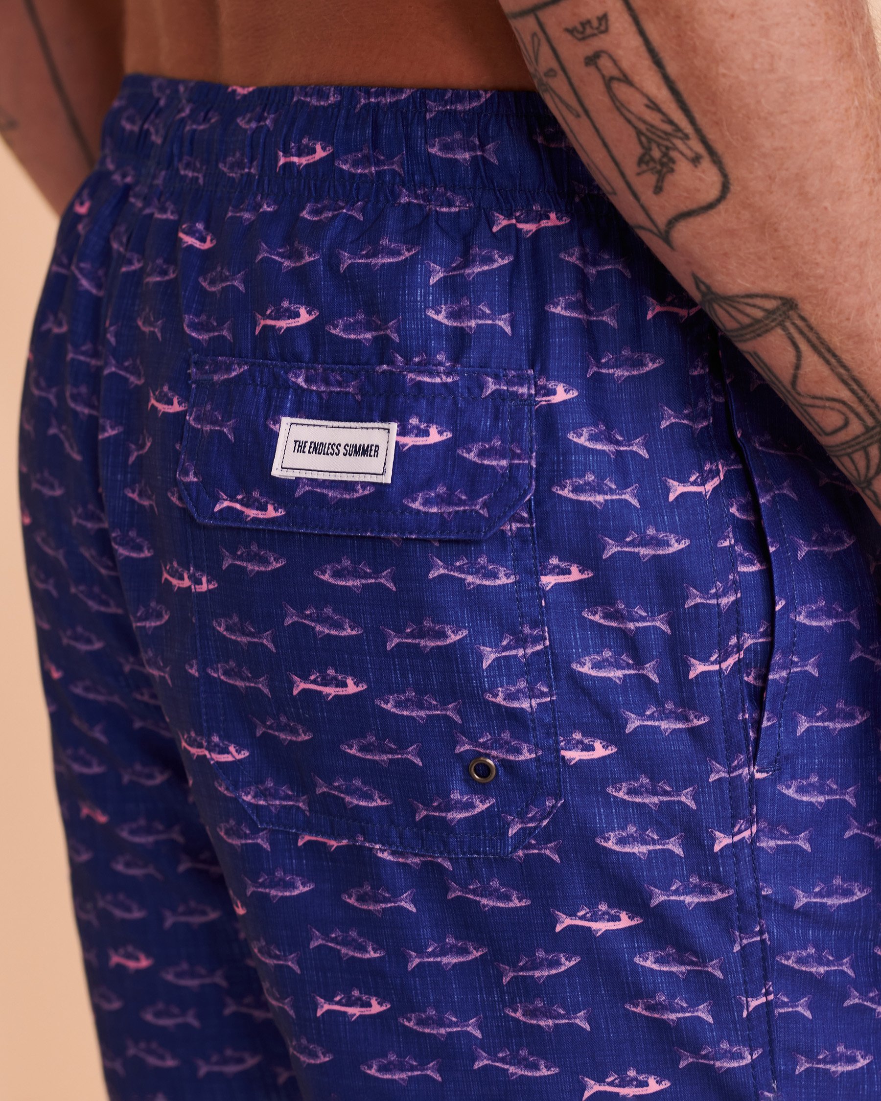 ENDLESS SUMMER Maillot volley FISH Poissons E30501 - View3