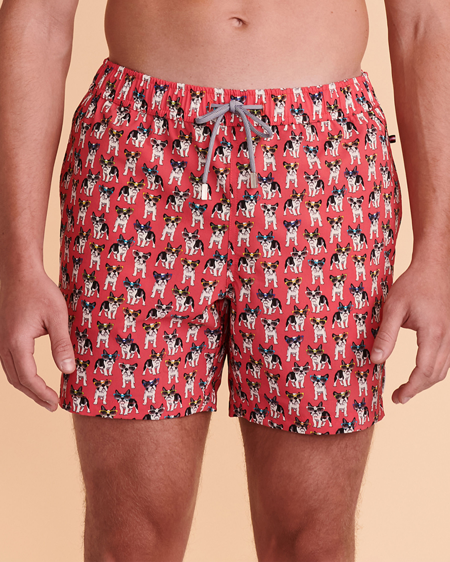 PUBLIC BEACH FRENCHIES Volley Swimsuit Dog print PB3627 - View1