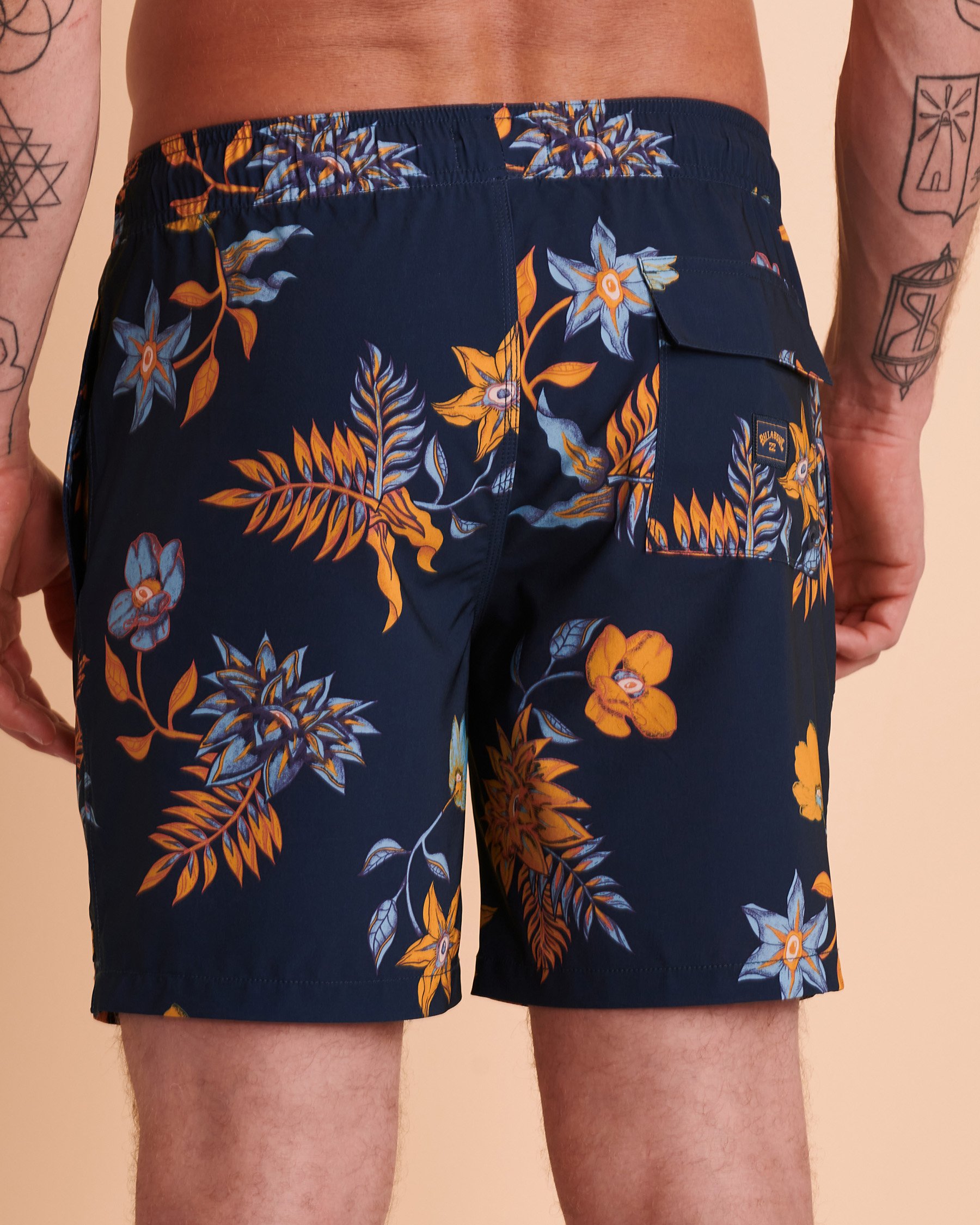 BILLABONG SUNDAYS LAYBACK Volley Swimsuit Tropical print ABYBS00123 - View2
