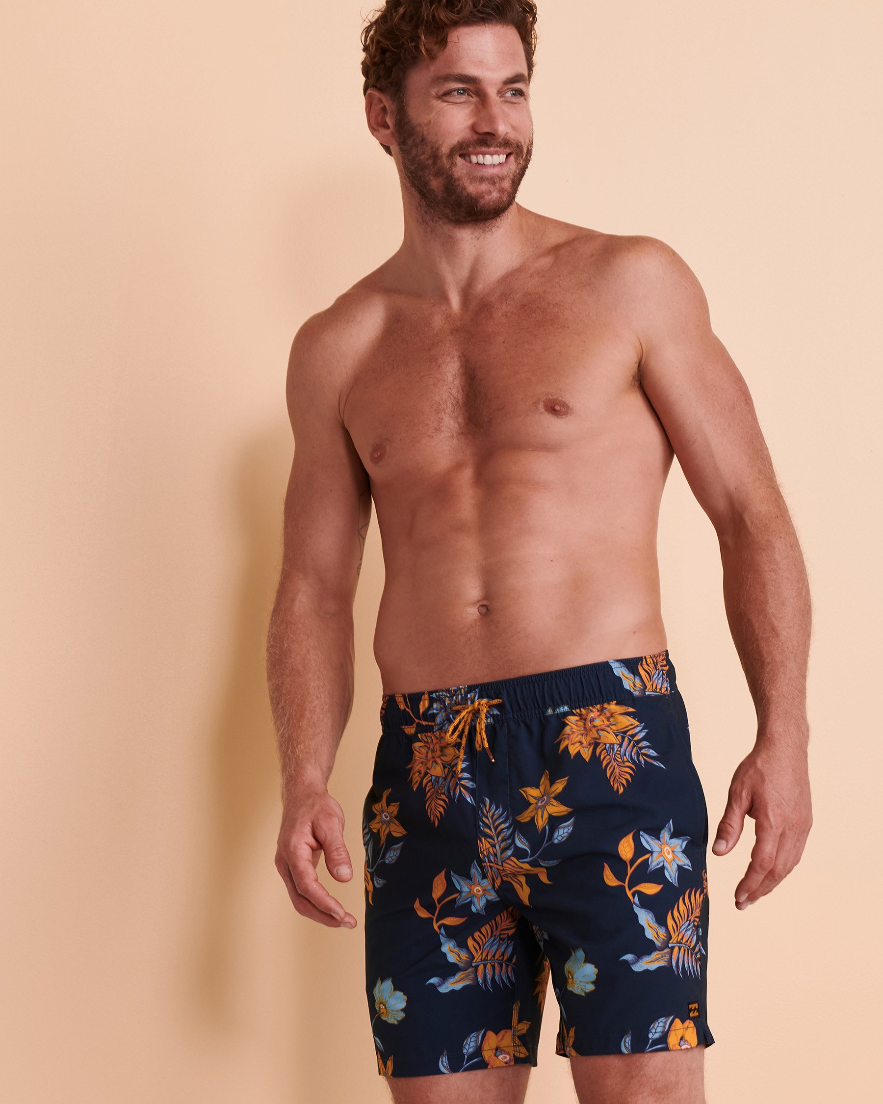 BILLABONG SUNDAYS LAYBACK Volley Swimsuit Tropical print ABYBS00123 - View4