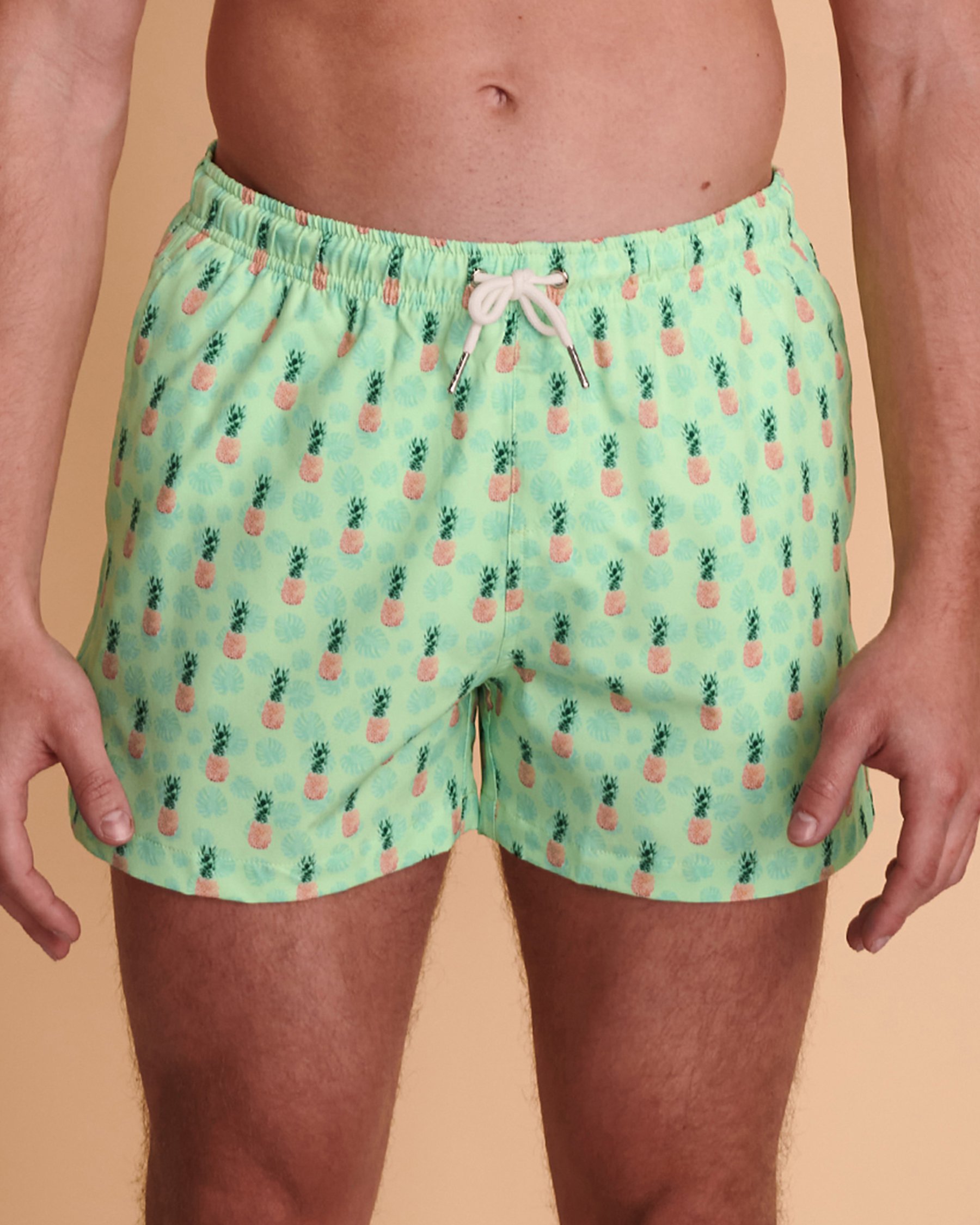 BERMIES PINEAPPLE VIBE Volley Swimsuit Pineapple PINEAPPLE VI - View2