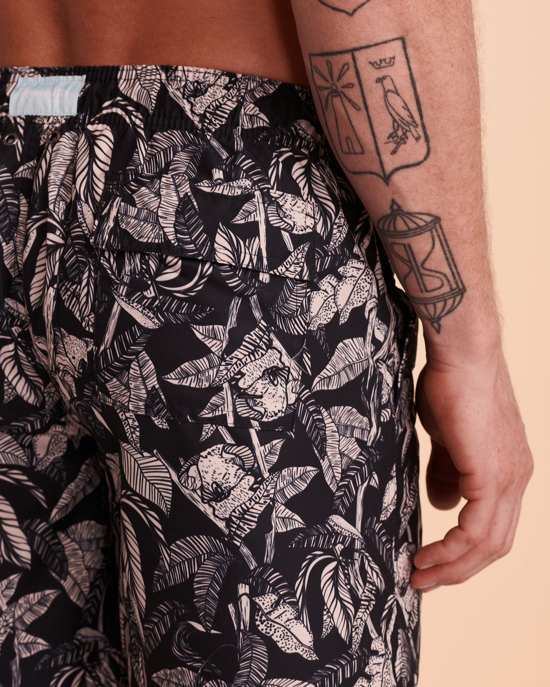 KUWALLA Recycled Volley Swimsuit Sleeping koala KUL-SWIM02 - View2