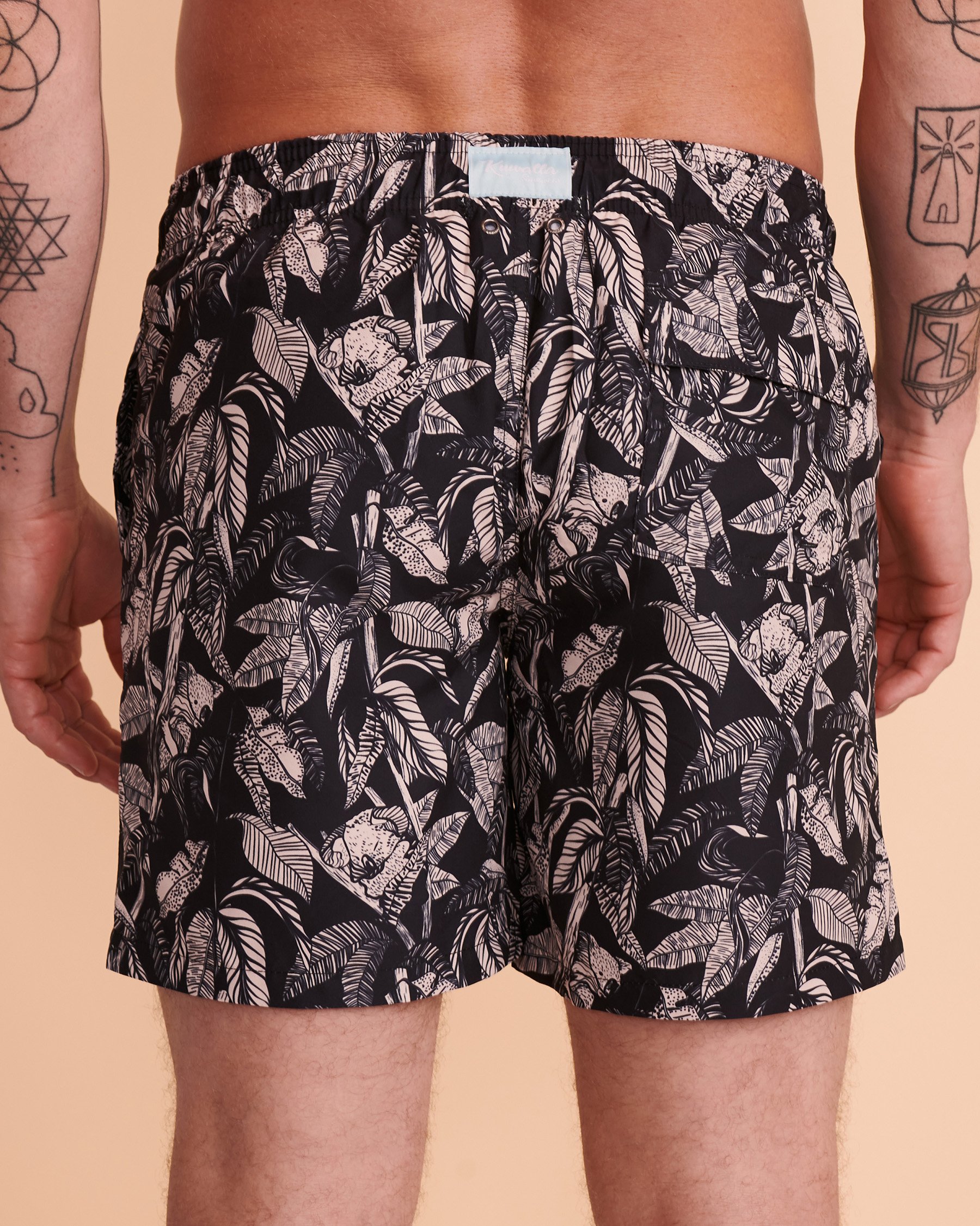 KUWALLA Recycled Volley Swimsuit Sleeping koala KUL-SWIM02 - View3
