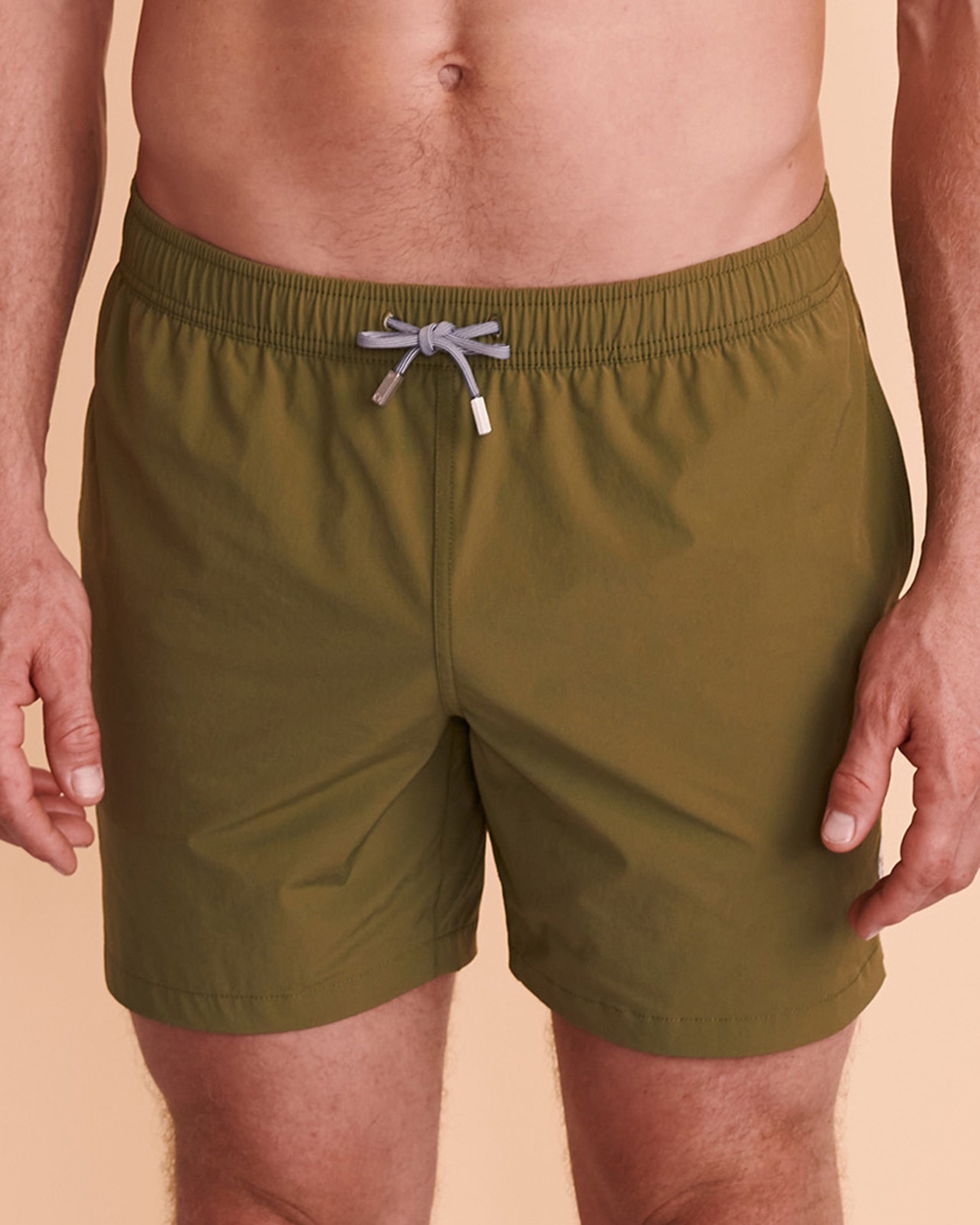 PUBLIC BEACH Maillot volley SOLID Kaki PB4601BIK - Voir2