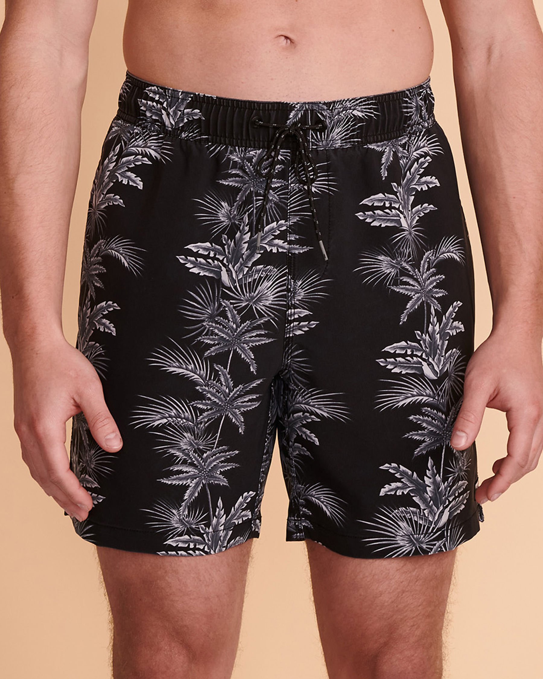 BILLABONG SUNDAYS LAYBACK Volley Swimsuit Black tropical ABYBS00123 - View3