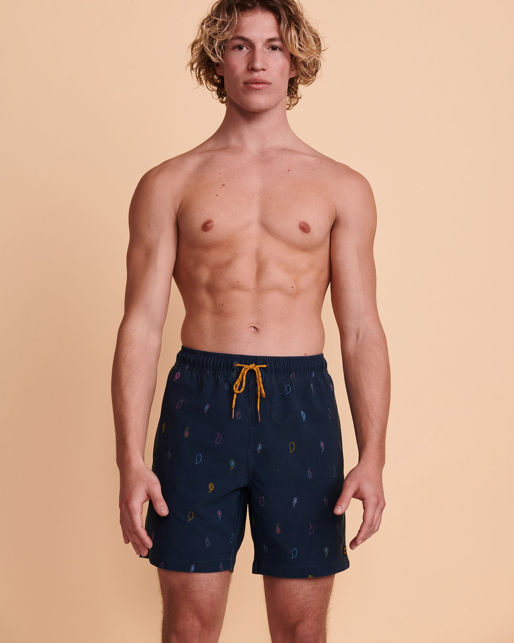 BILLABONG Maillot volley SUNDAYS LAYBACK Imprimé bleu ABYBS00123 - View5