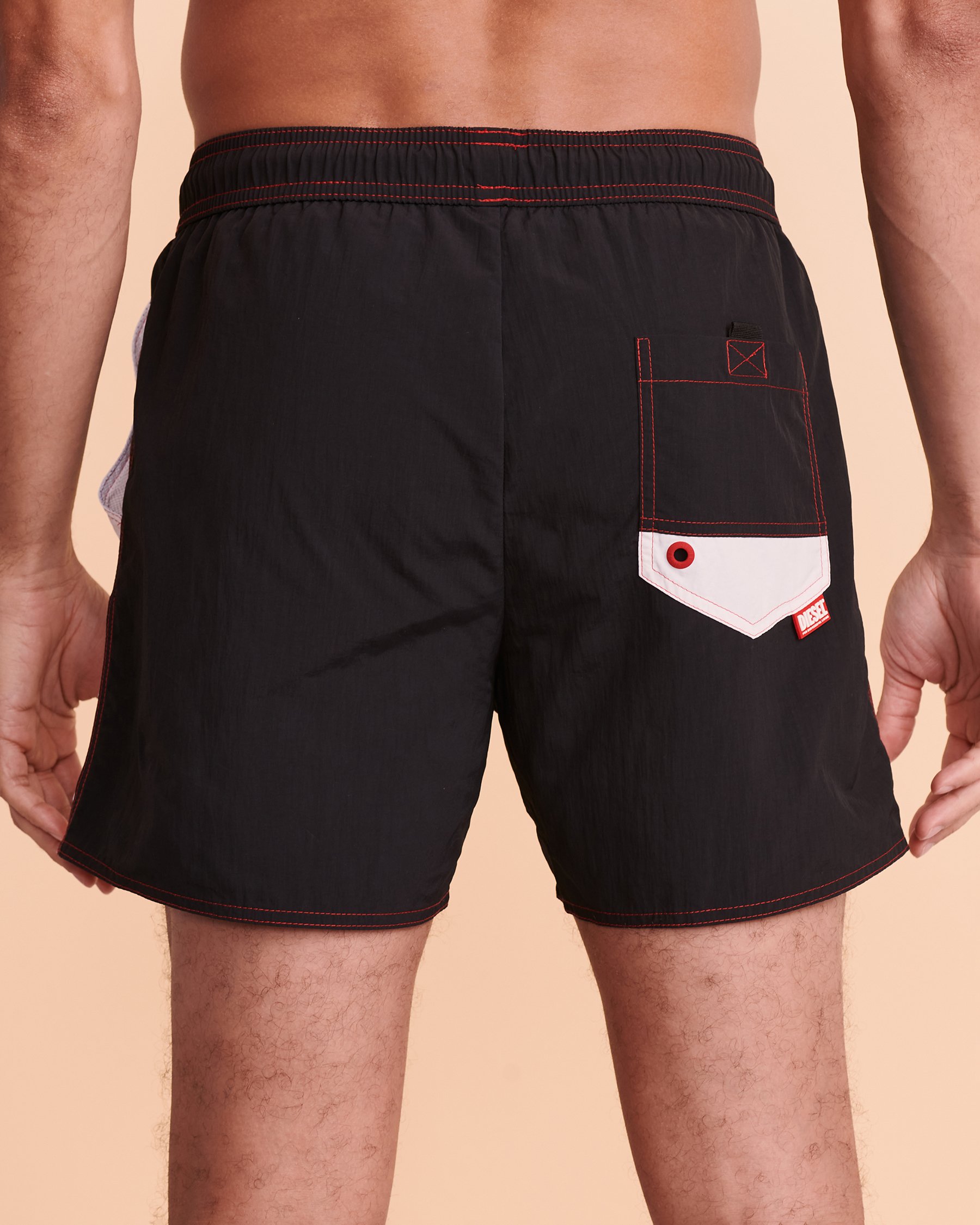 DIESEL CAYBAY Volley Swimsuit Black 00SXLH0PCAI - View2