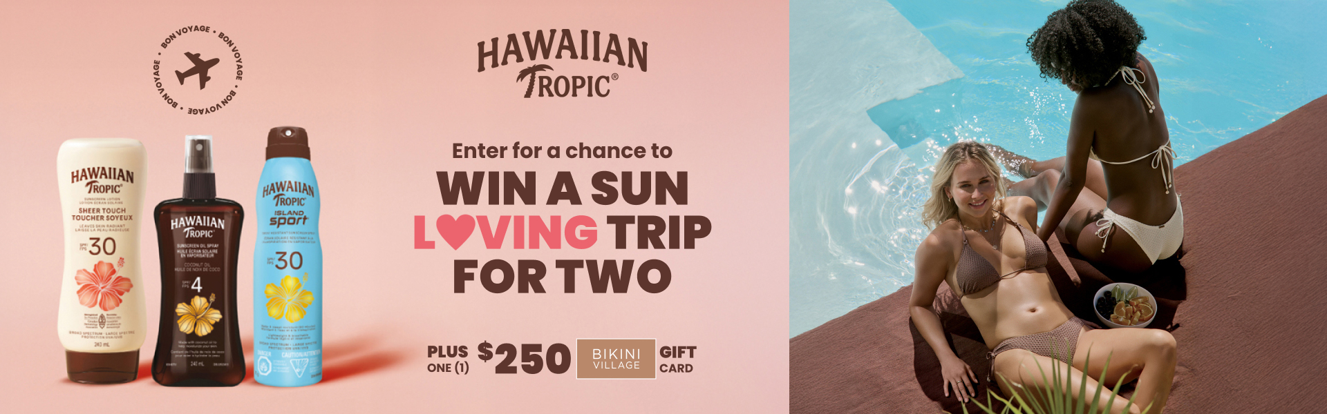 Win a sun loving trip for 2