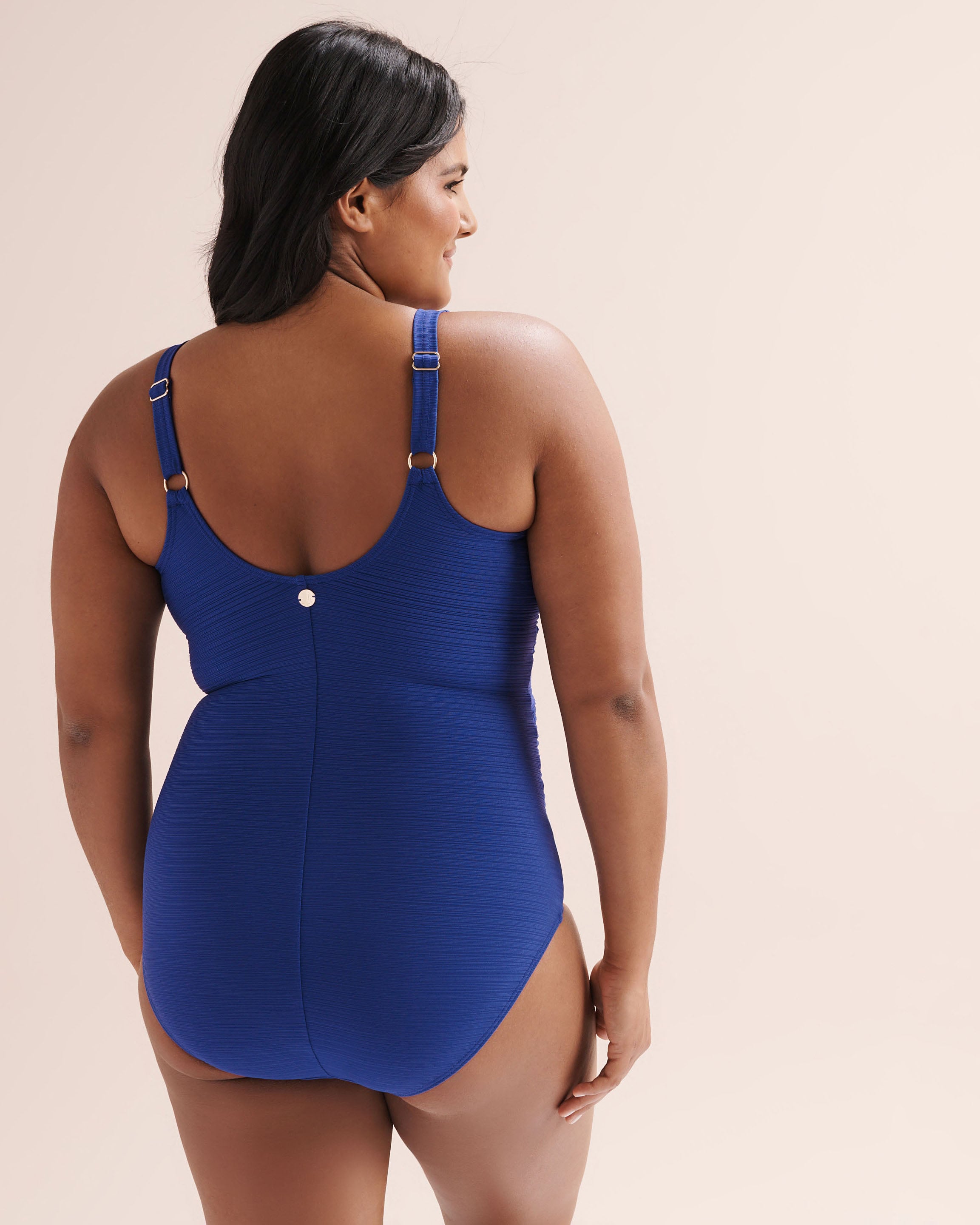 ARTESANDS Aria Delacroix D-G Cup One-Piece Swimsuit Cobalt Blue AT1720GA - View2