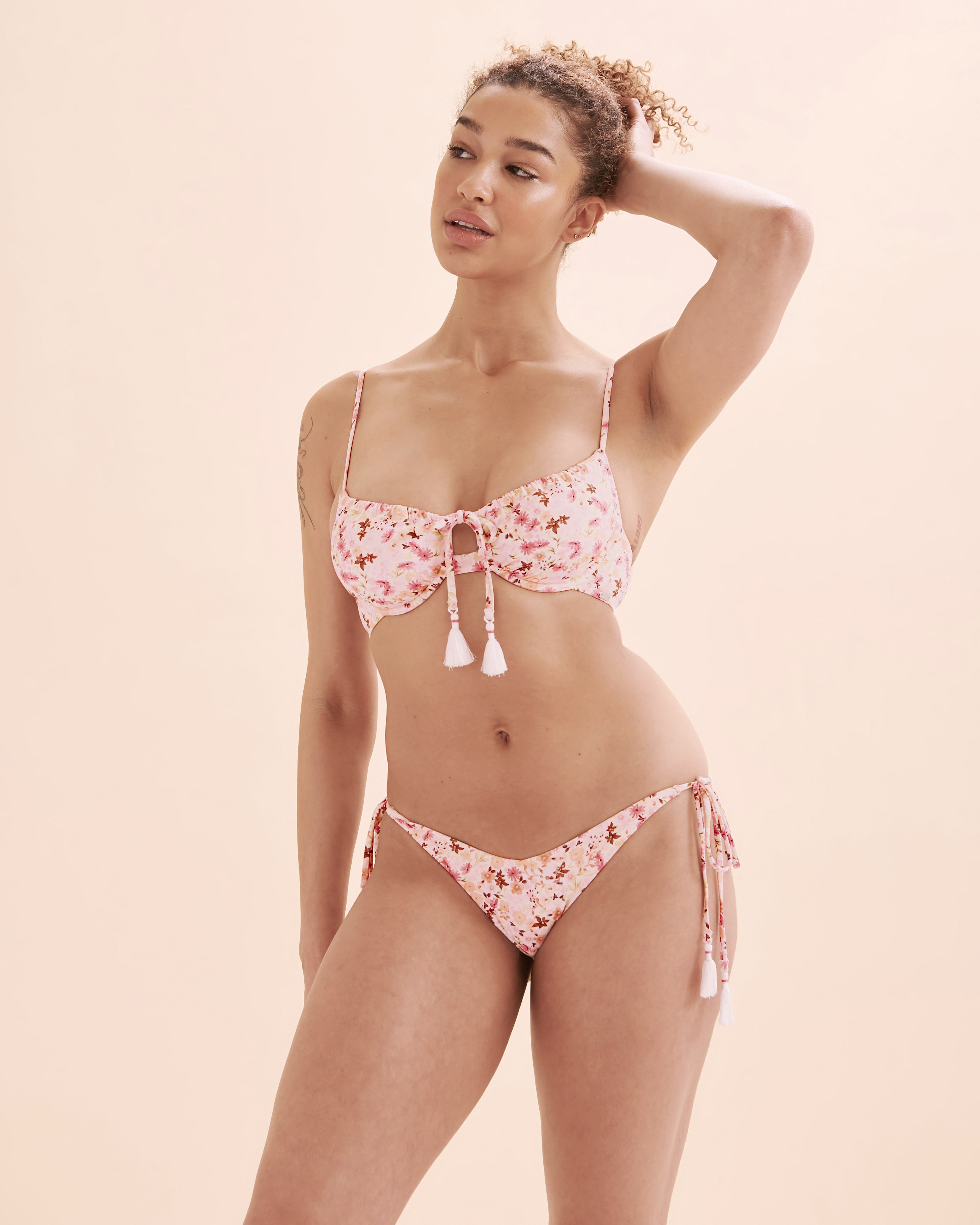 TROPIK Boho Underwire Bralette Bikini Top Boho print 01100197 - View9