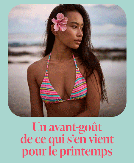 Plusieurs photos de maillots de bain de nouvelles collections à venir.