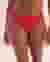 EIDON Bas de bikini taille basse texturé Sorbet Rose framboise 3521335 - View1