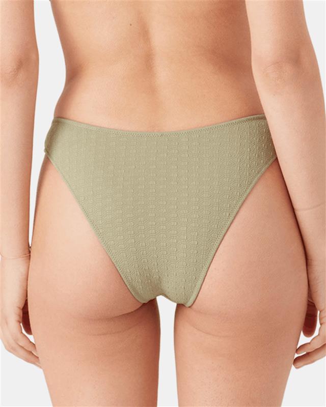 ROXY Haleiwa Scoop Cheeky Bikini Bottom Green 434002949 - View3