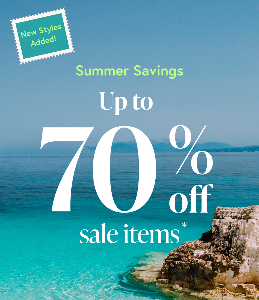 Summer Savings : Up to 70% off sale items 