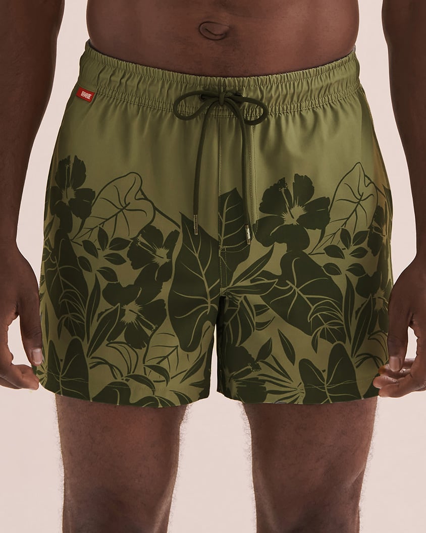 HAMABE Maillot volley Jungle verte 03100037 - Voir1